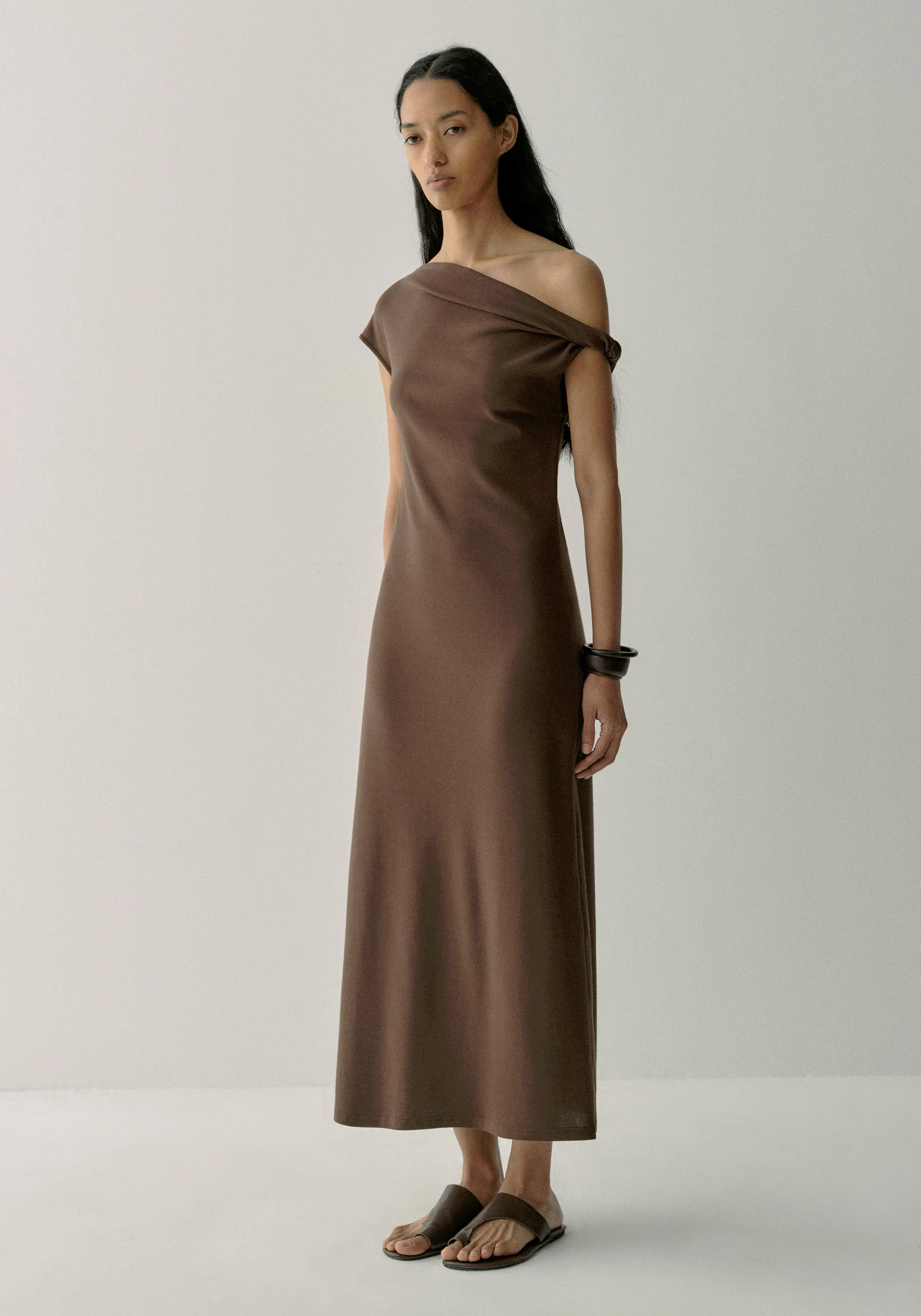 One-shoulder Twist Dress - Image 5