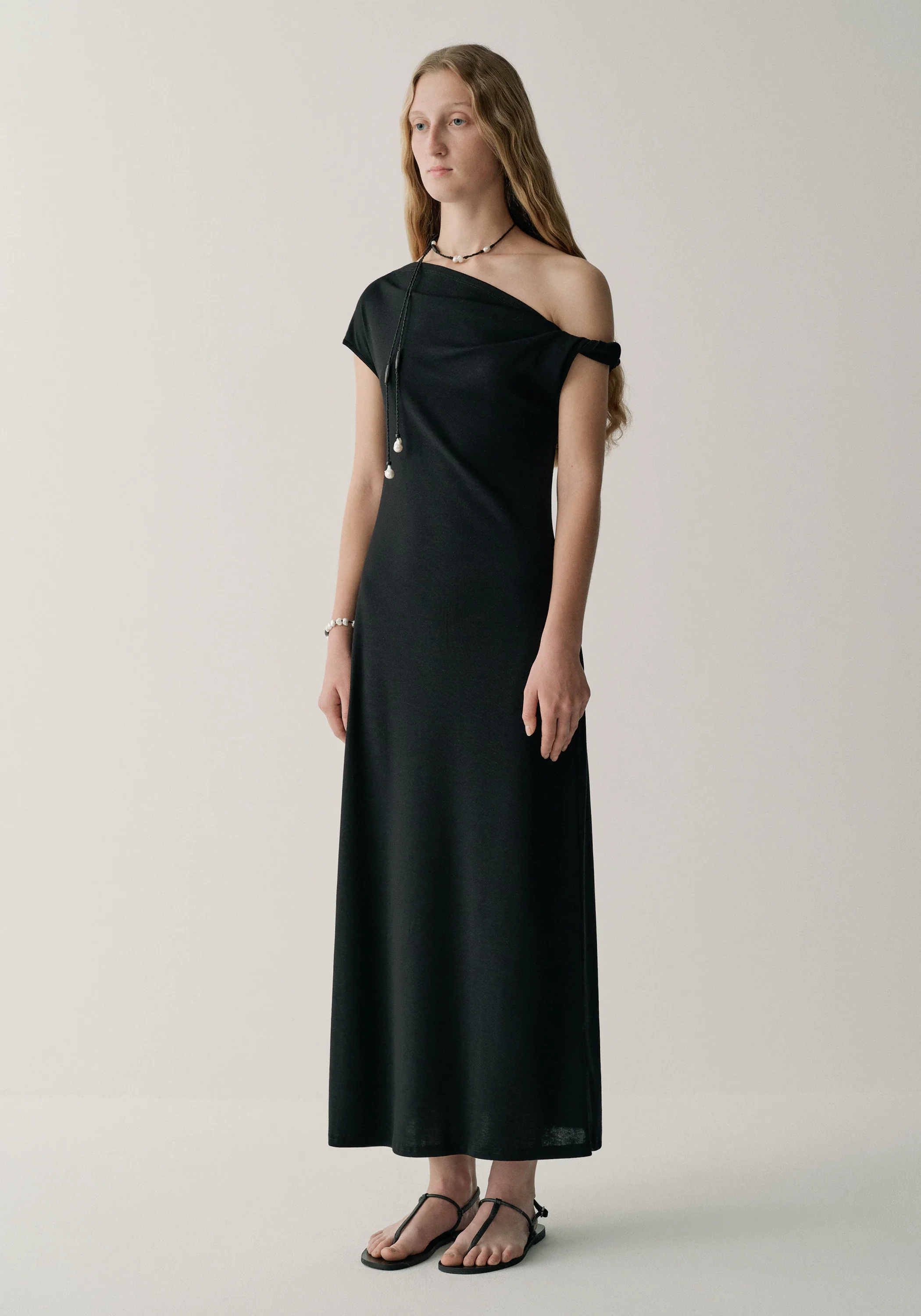 One-shoulder Twist Dress - Image 7