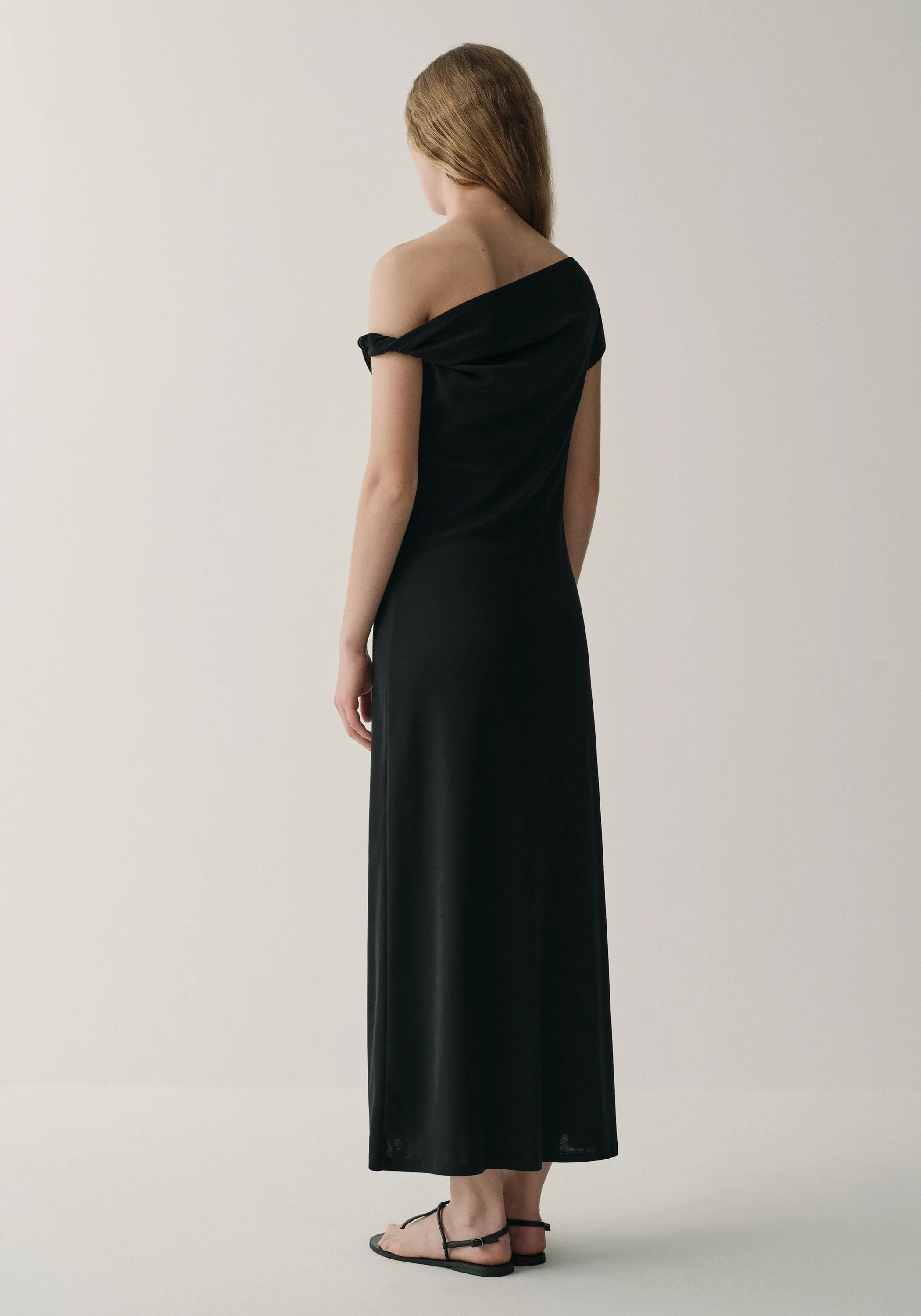 One-shoulder Twist Dress - Image 8