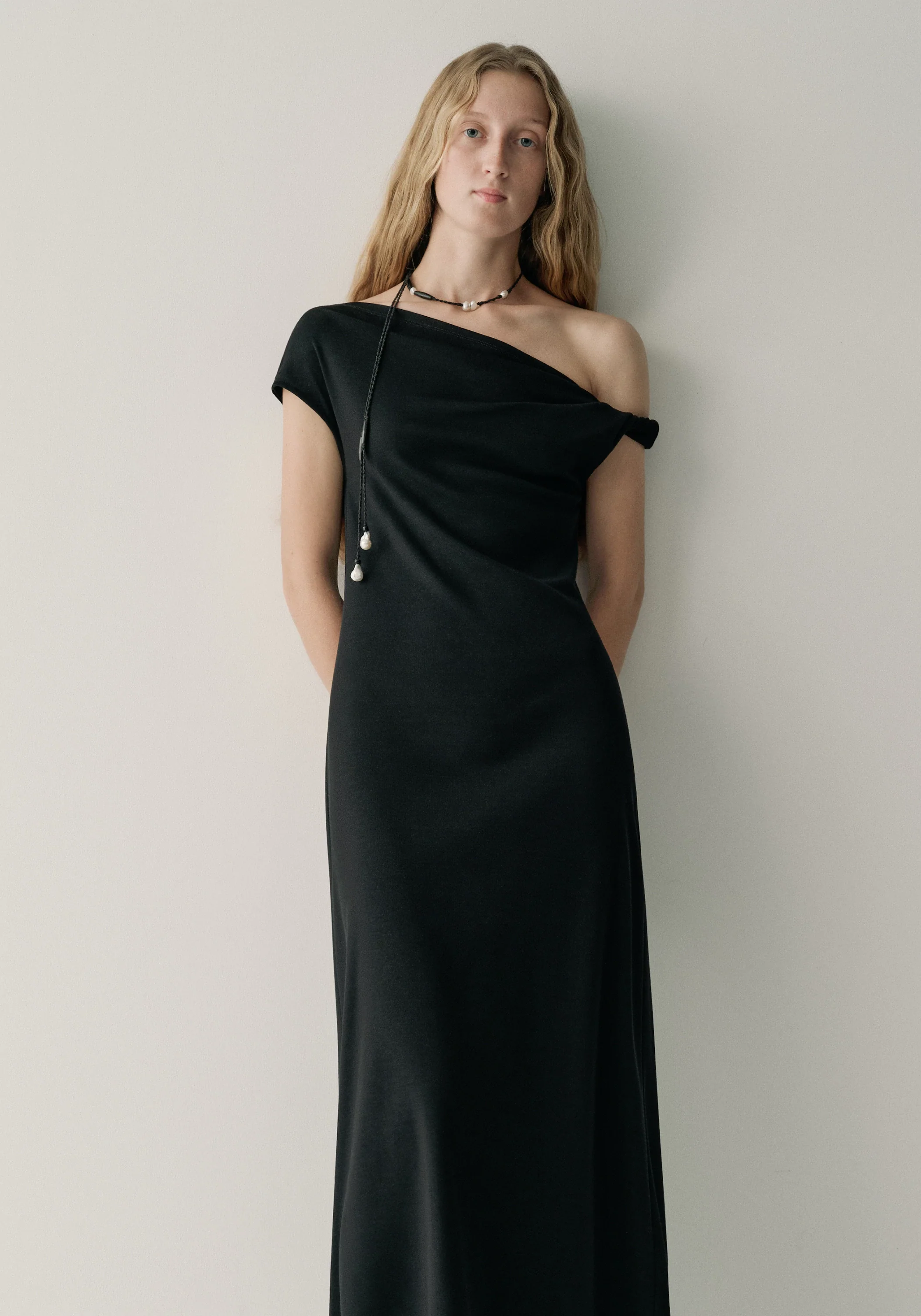 One-shoulder Twist Dress - Image 9