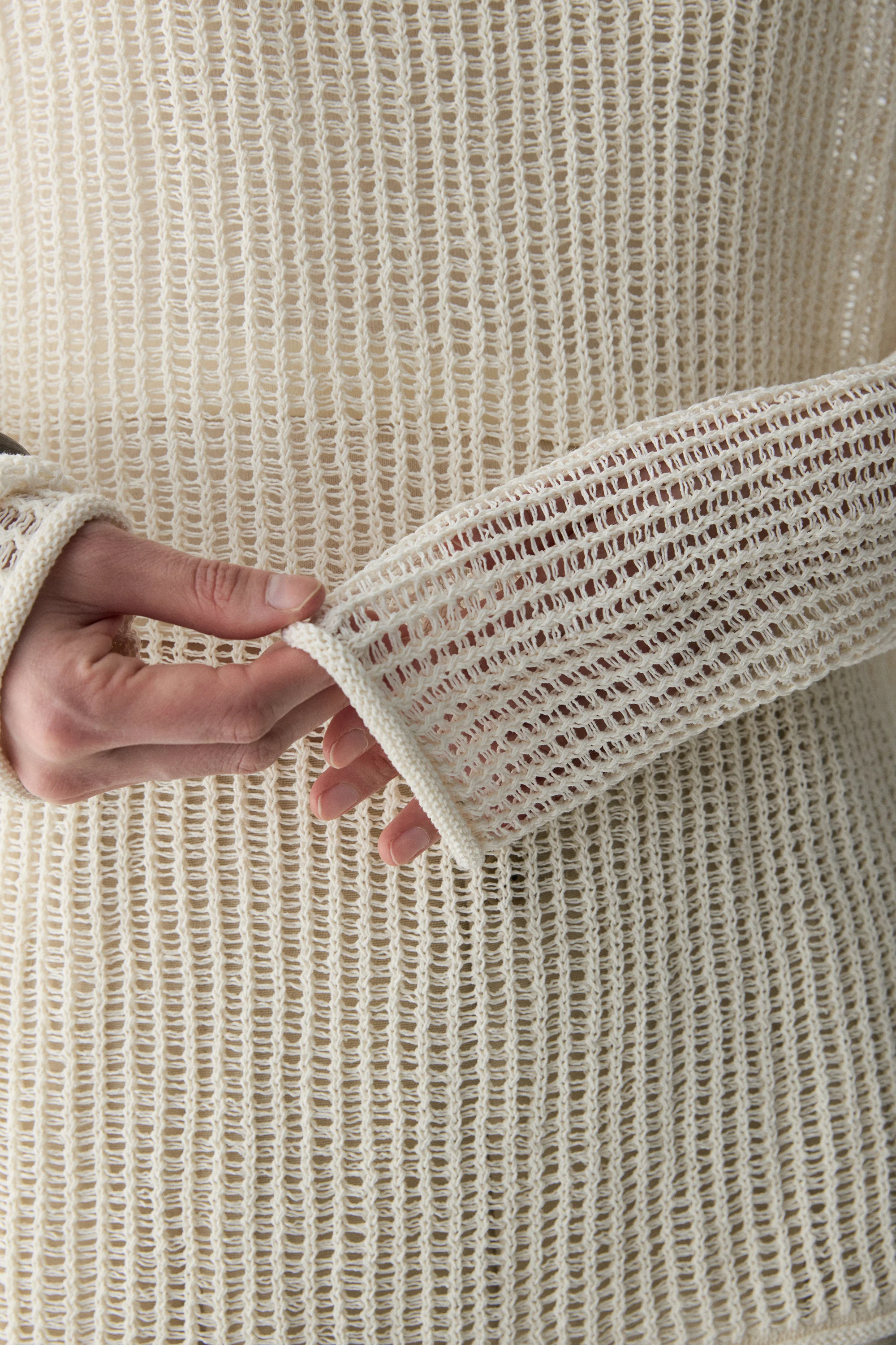 Open-knit Blouse - Image 10