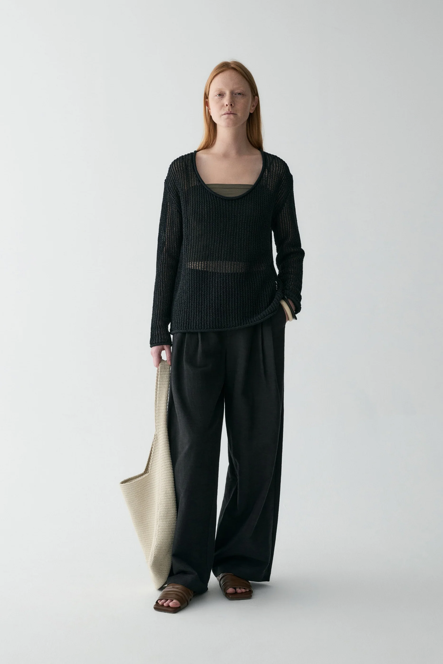 Open-knit Blouse - Image 12