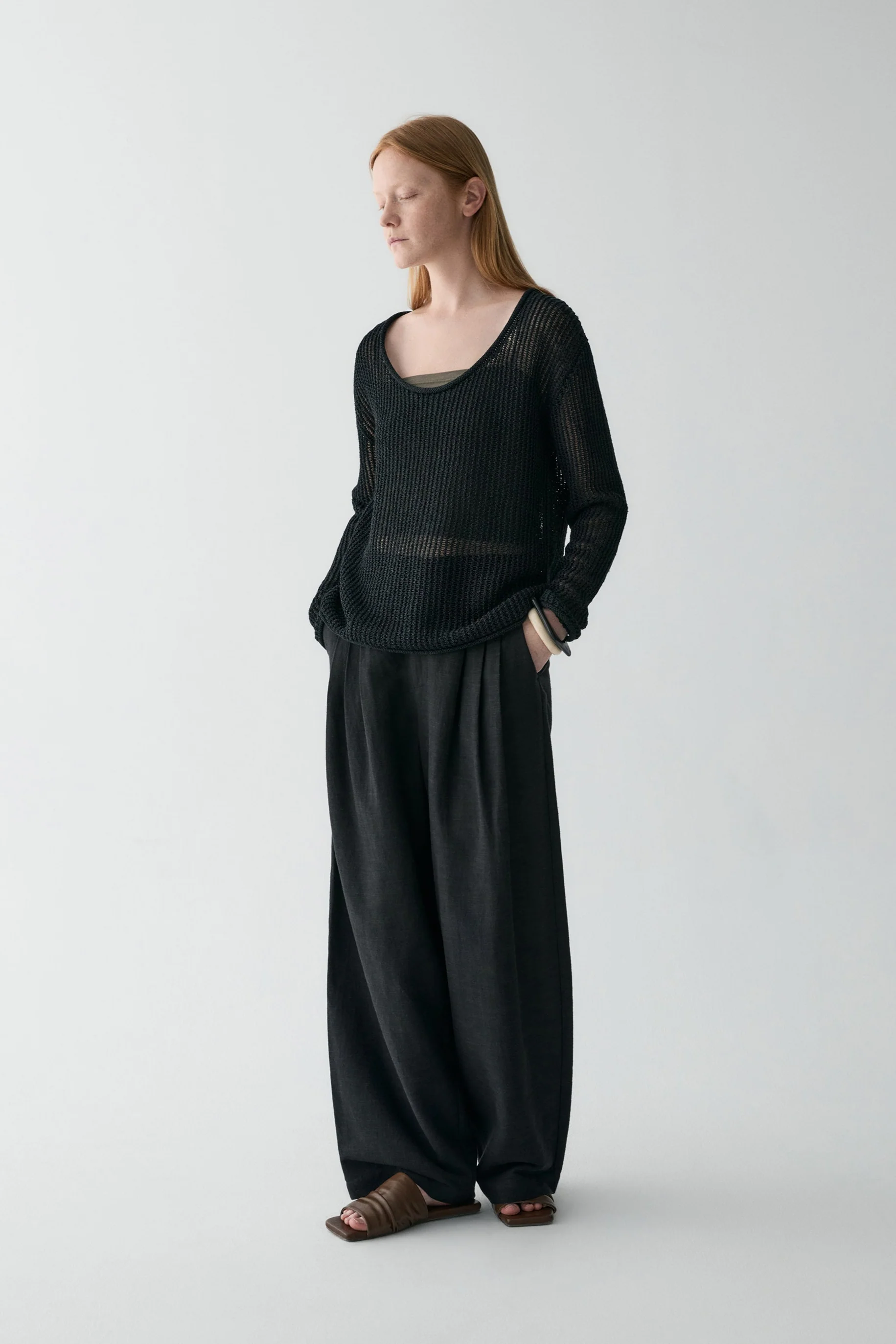 Open-knit Blouse - Image 14