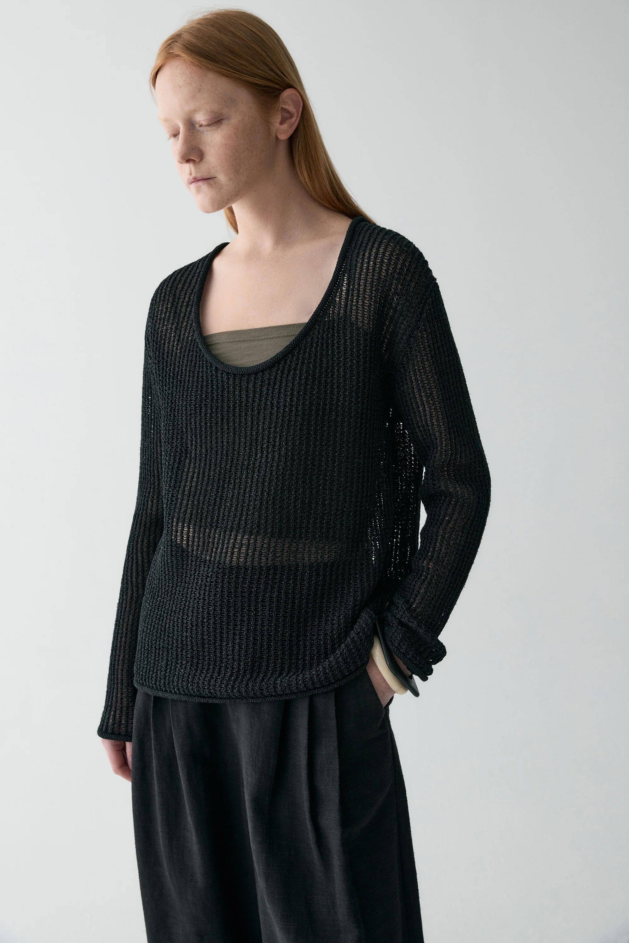 Open-knit Blouse - Image 16