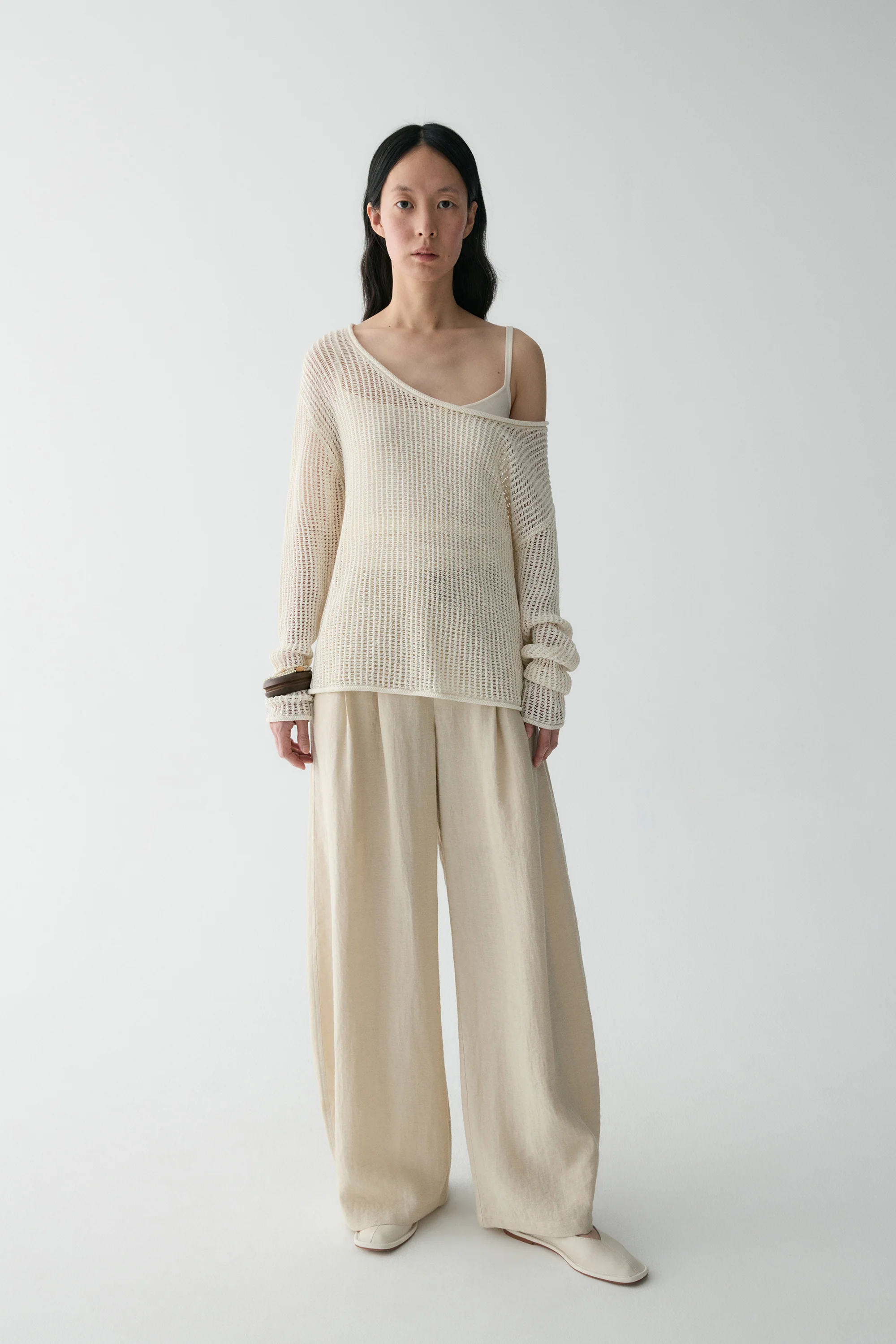 Open-knit Blouse - Image 4