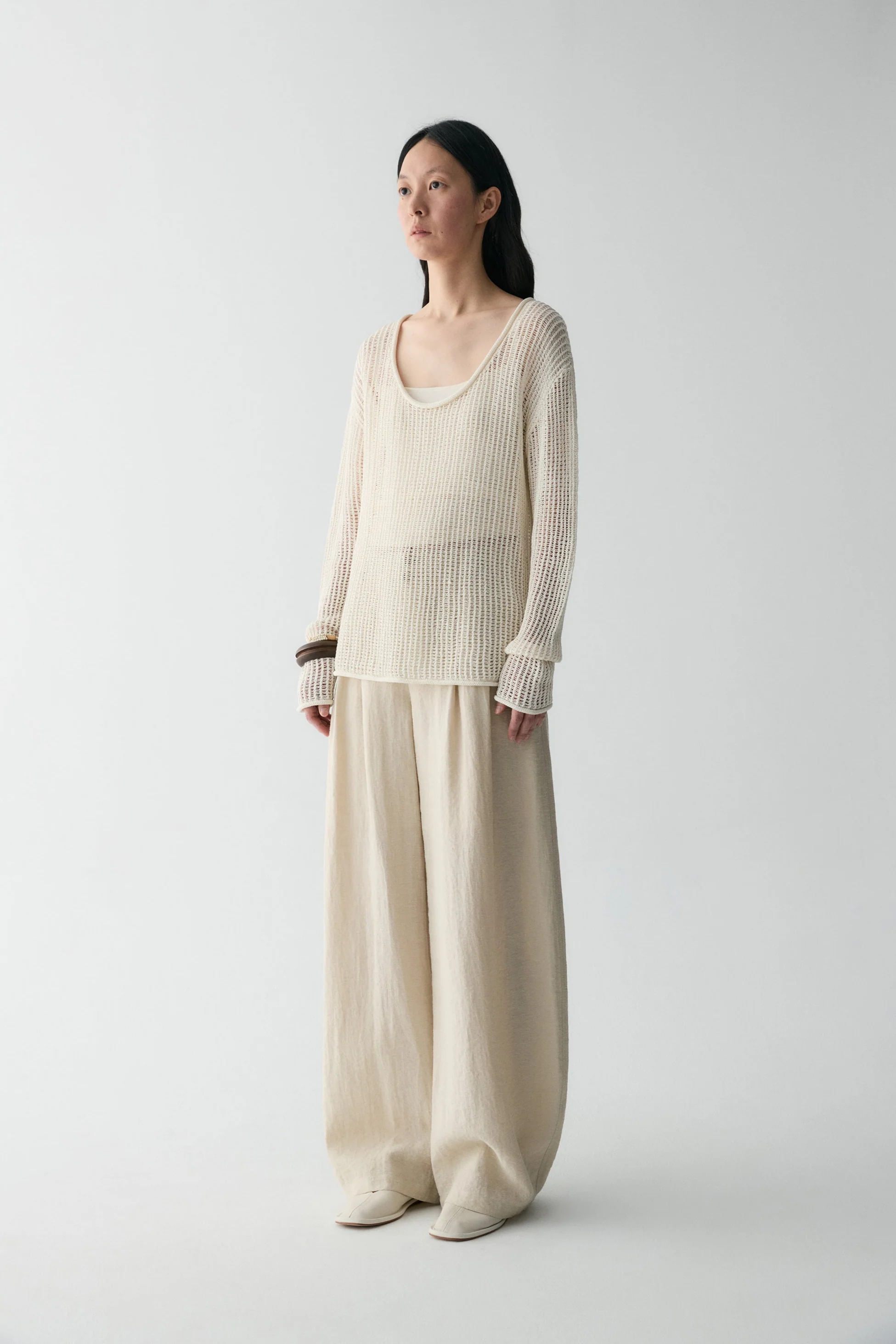 Open-knit Blouse - Image 6