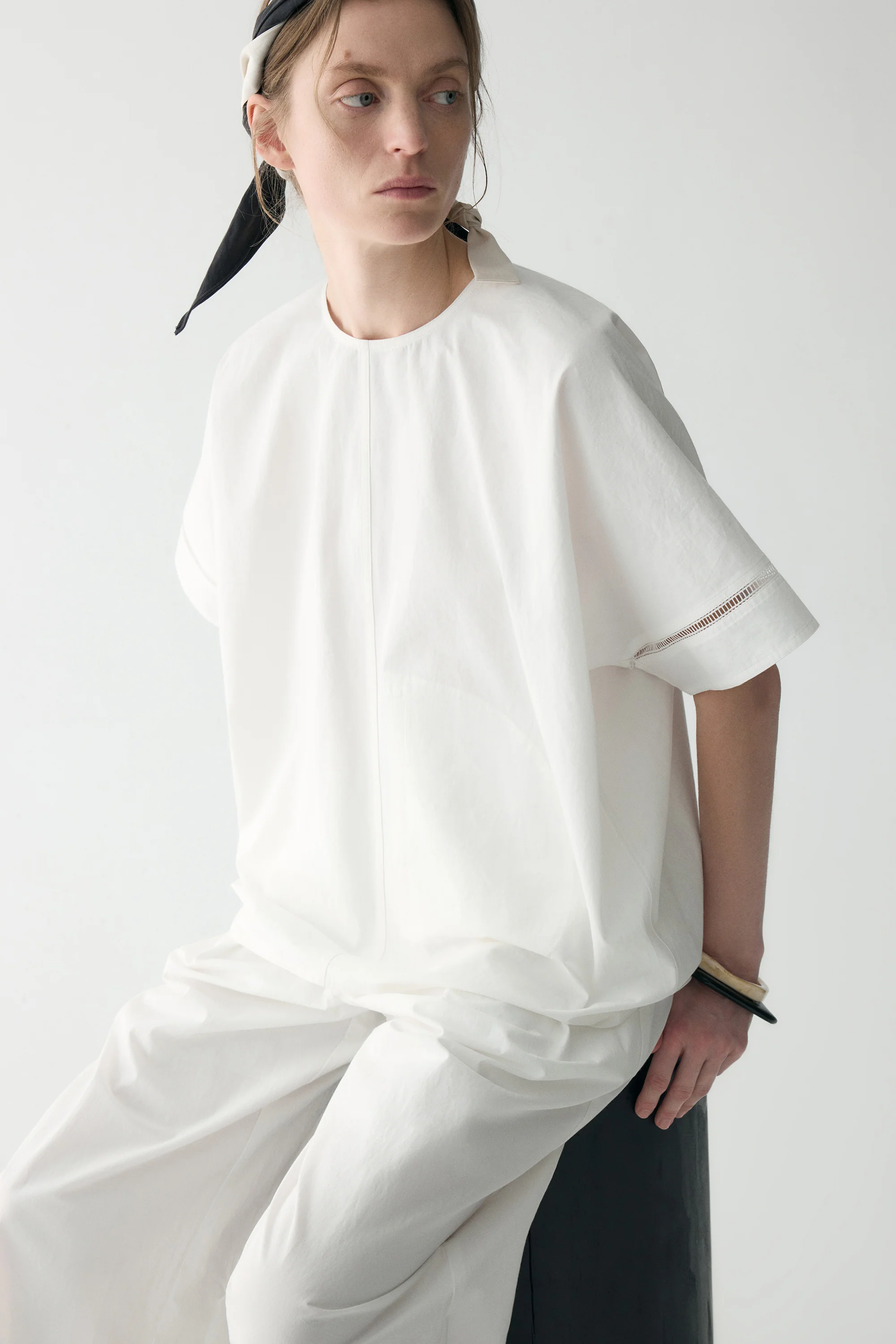 Oversized Cotton Blouse - Image 12