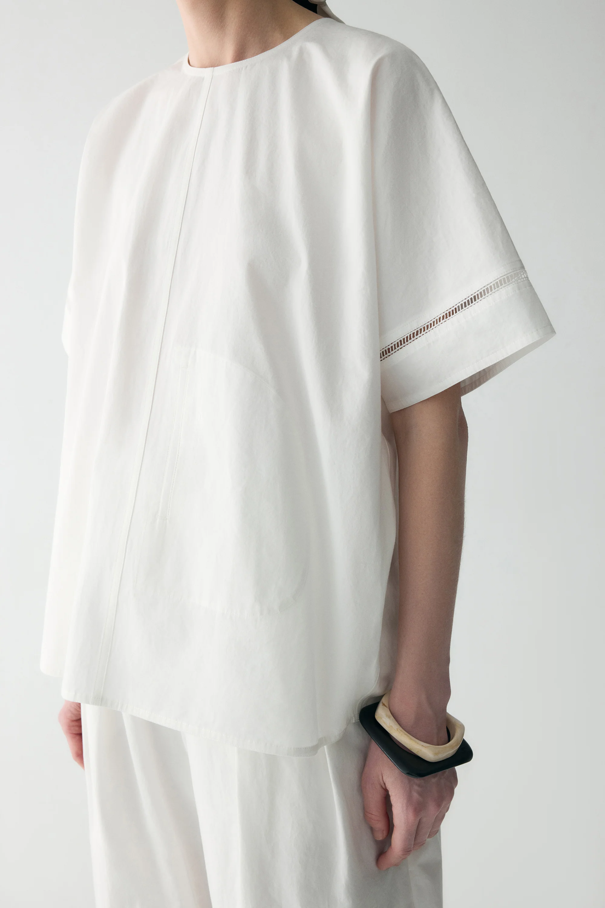 Oversized Cotton Blouse - Image 15