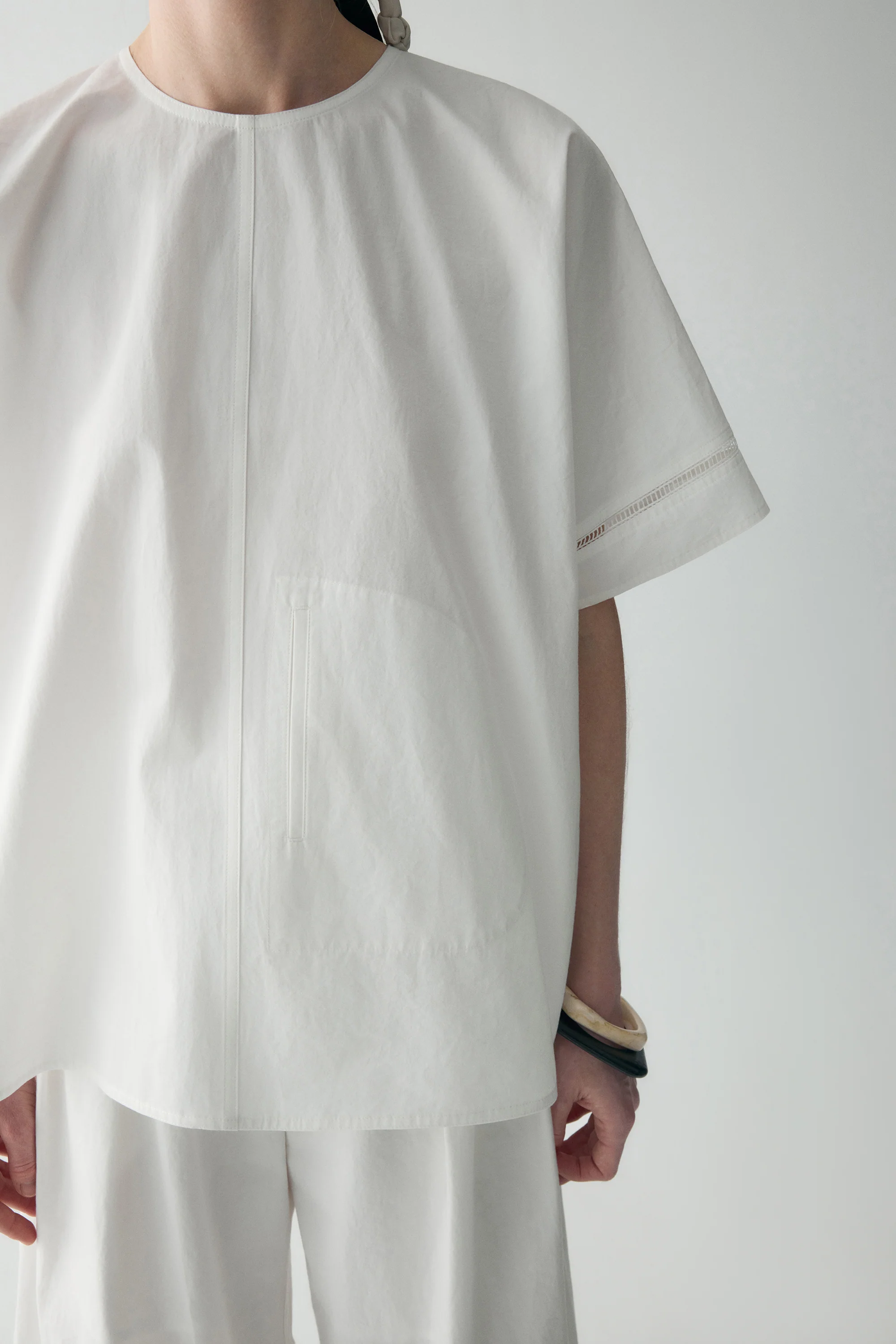Oversized Cotton Blouse - Image 16