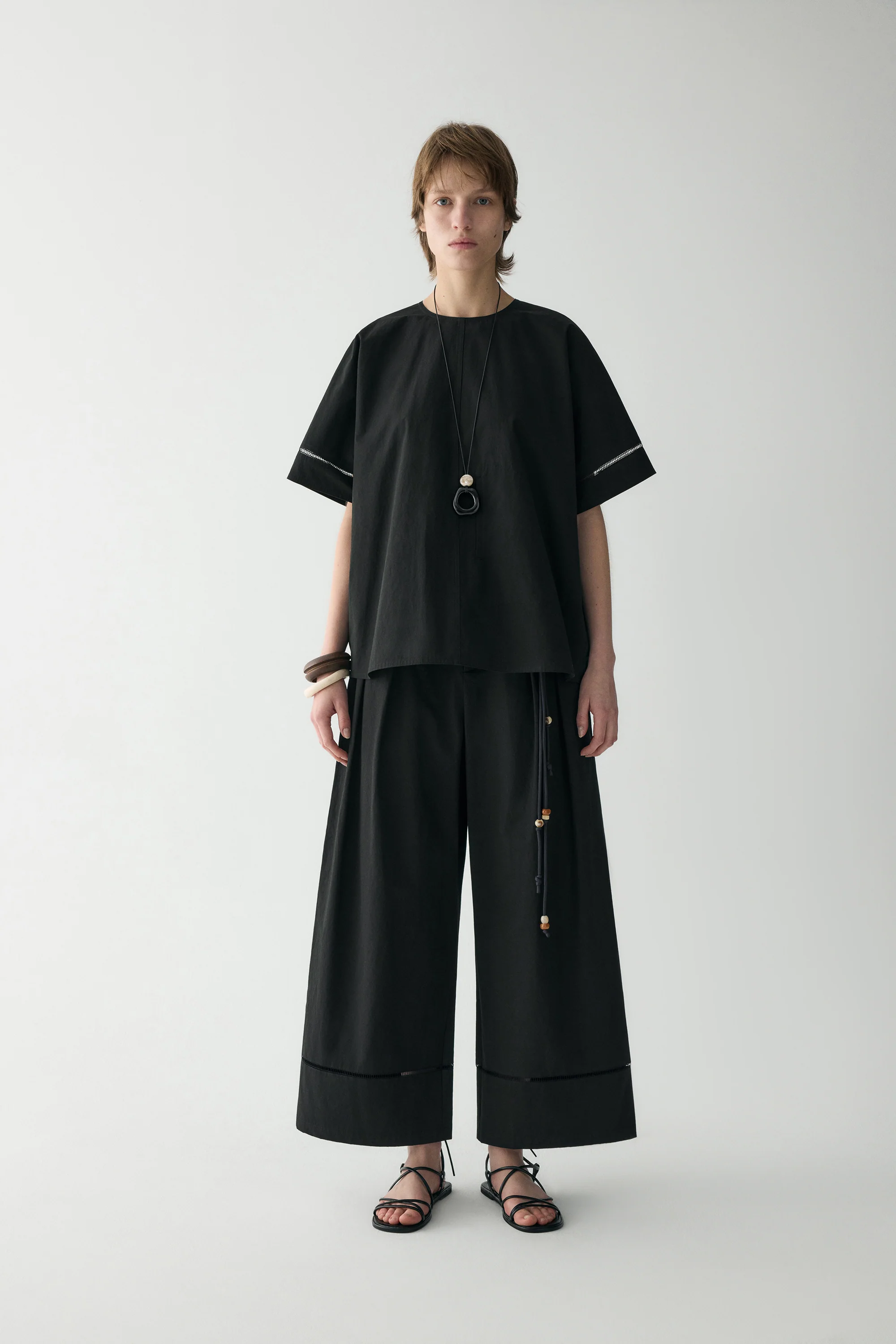 Oversized Cotton Blouse - Image 3