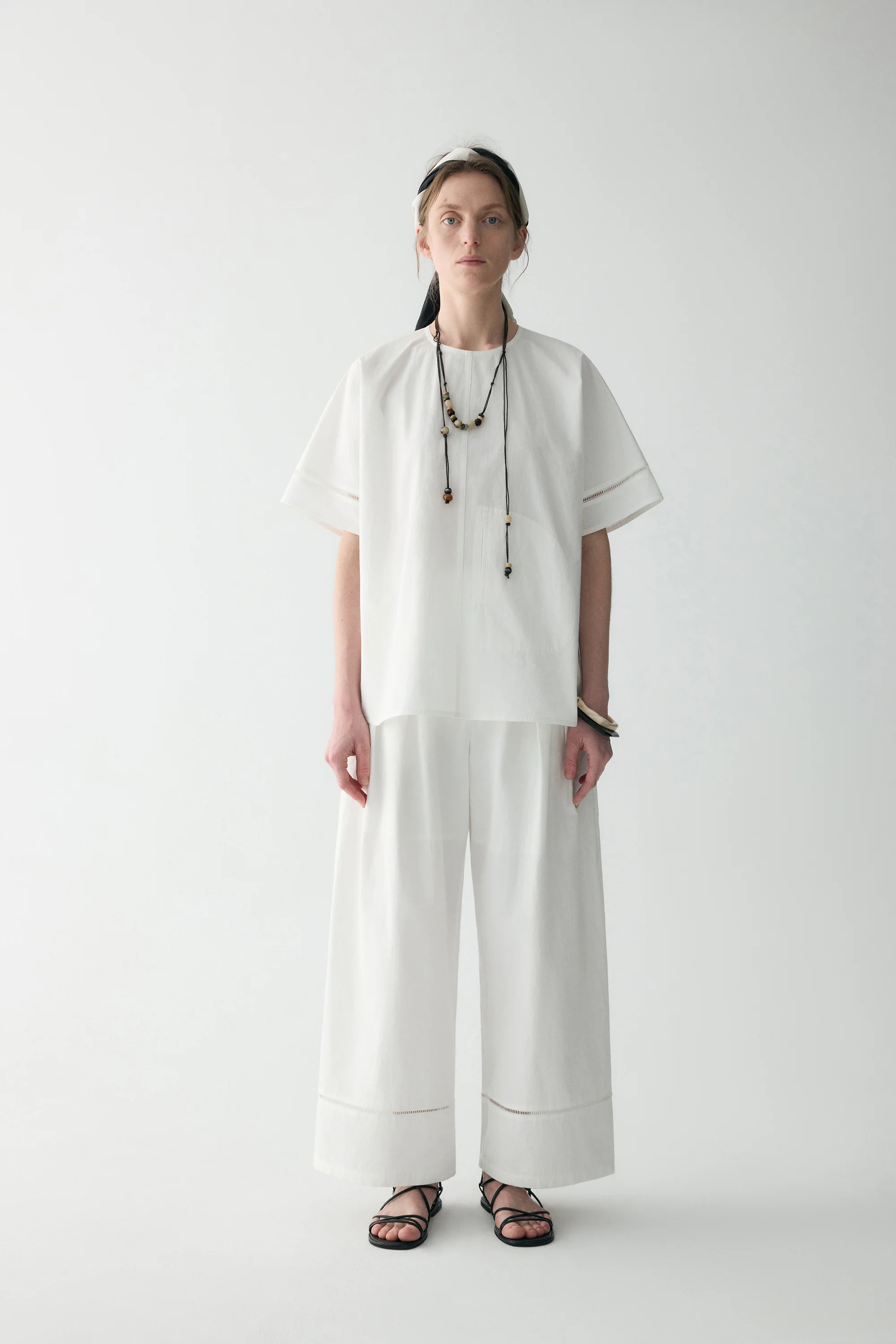 Oversized Cotton Blouse - Image 7