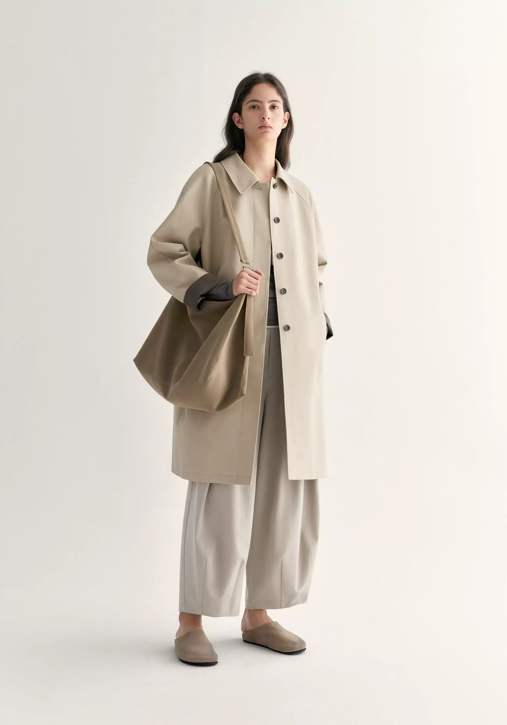 Pleated Cropped Pants - Image 5