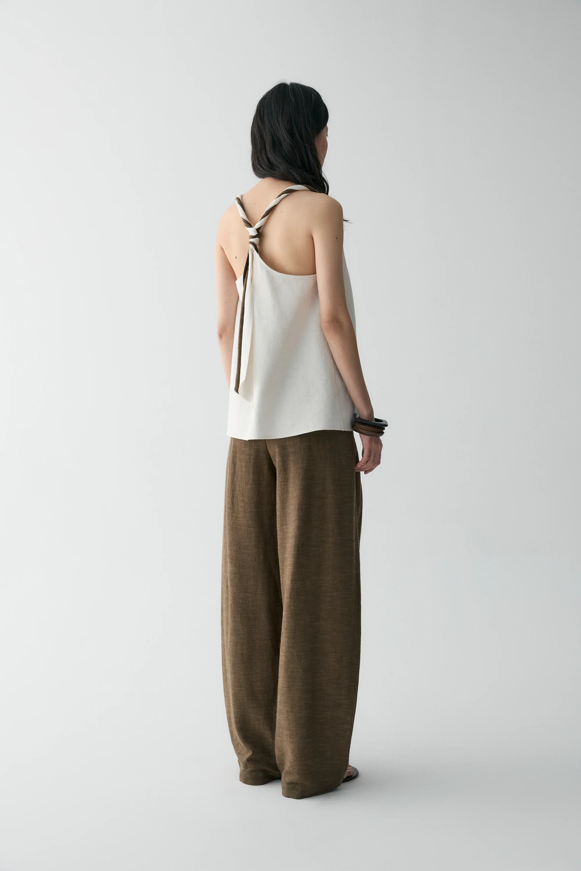 Pleated Straight-leg Pants - Image 11