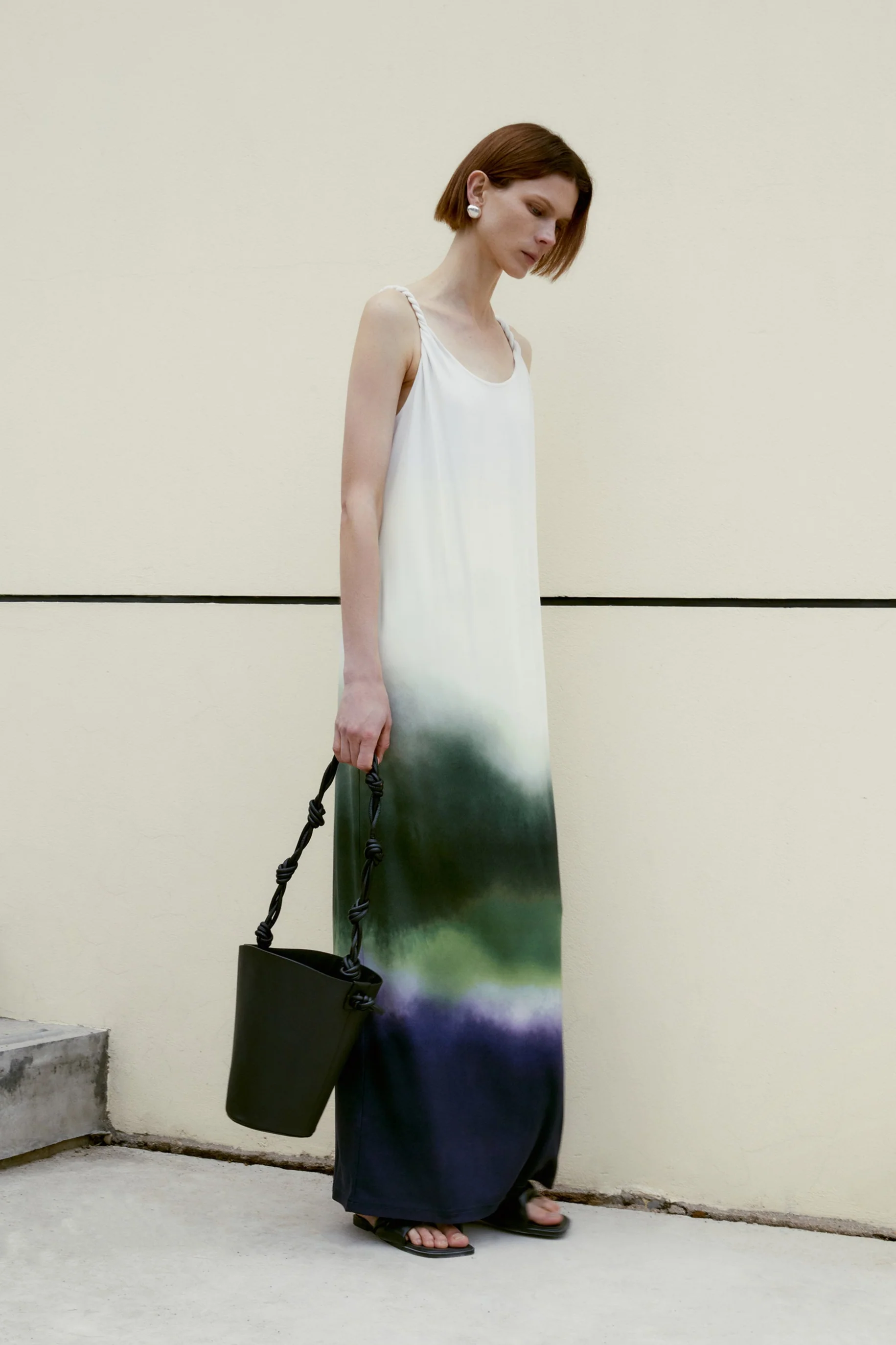 Printed Maxi Dress - Image 4