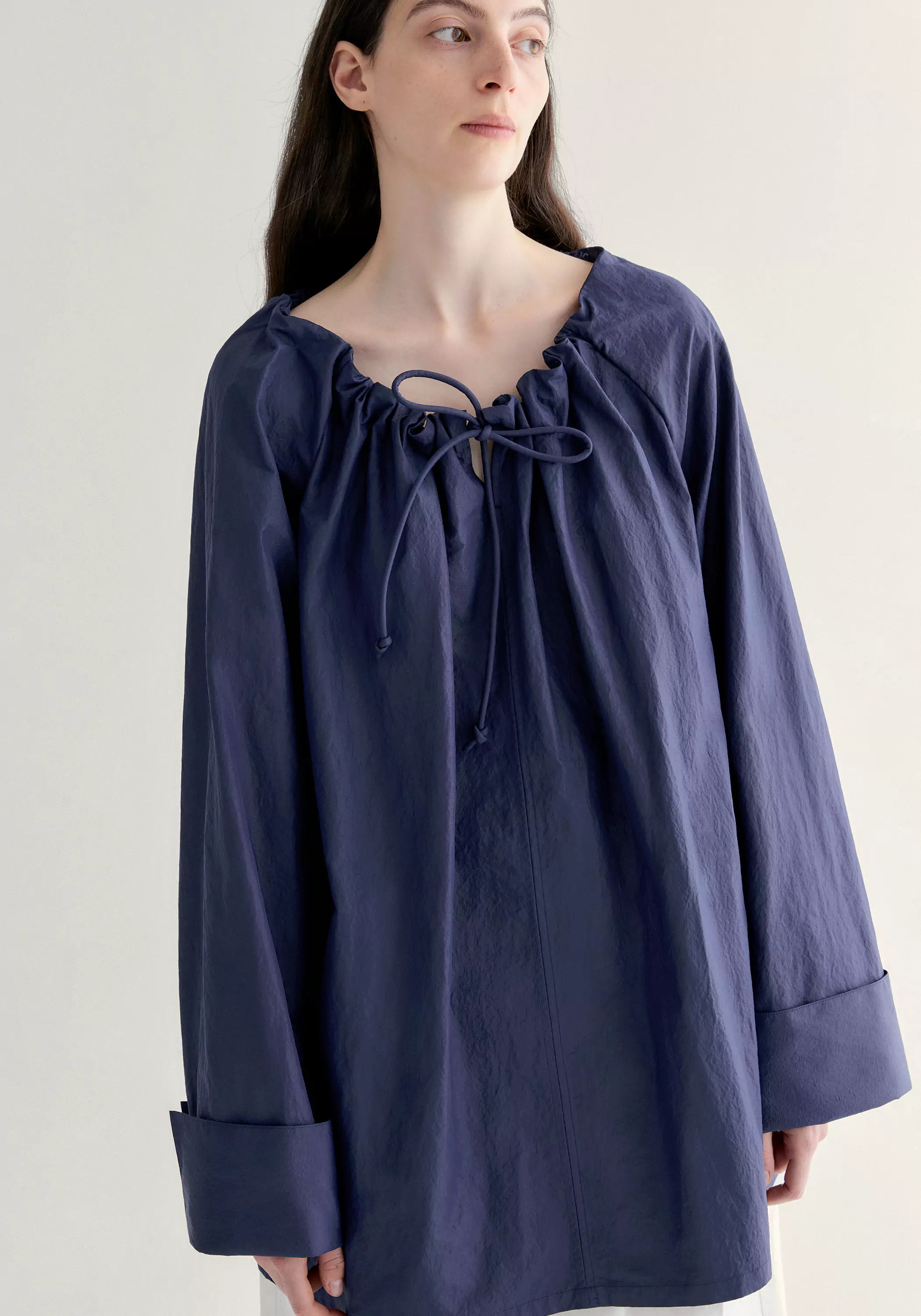 Relaxed Gathered Blouse - Image 17