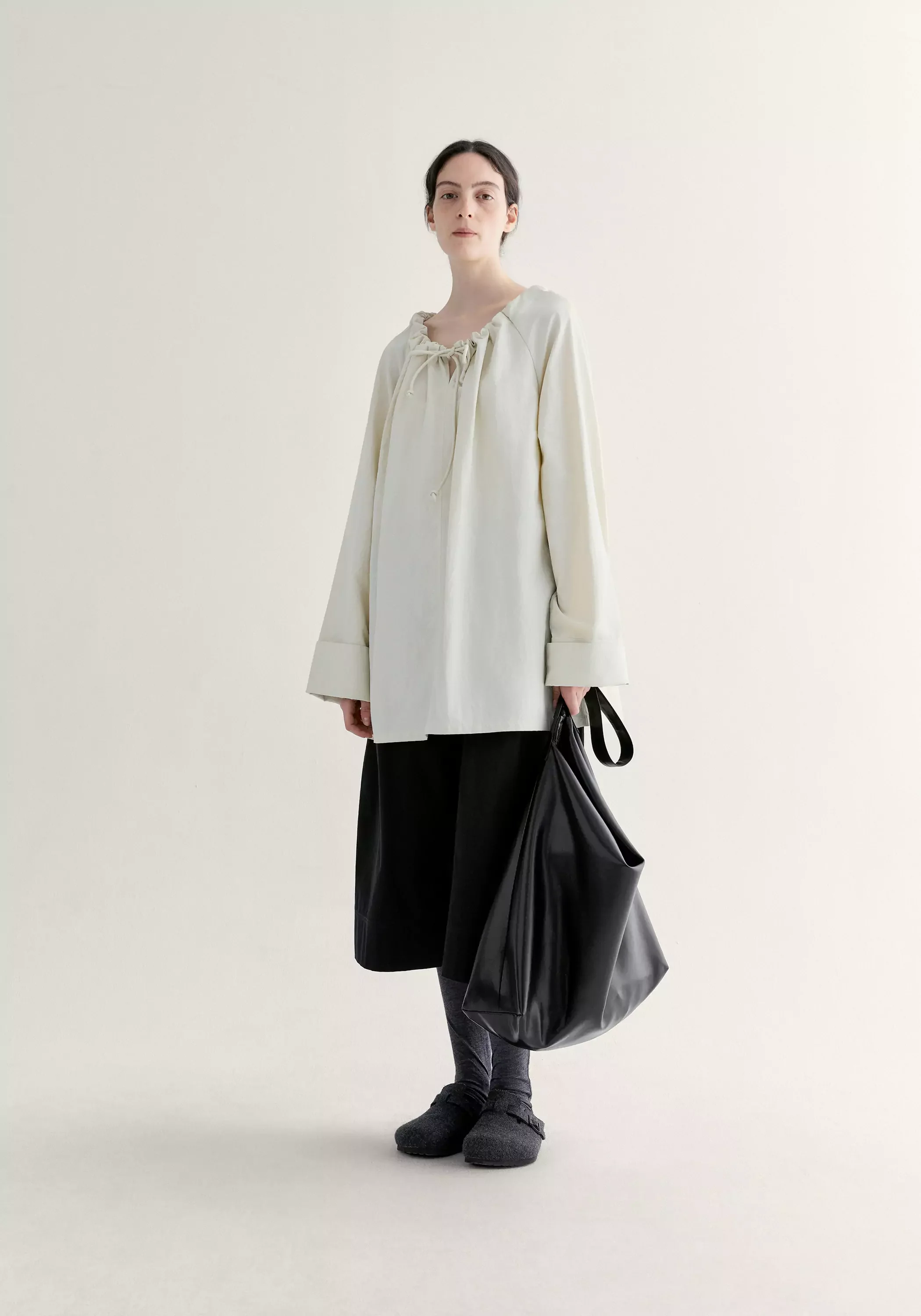 Relaxed Gathered Blouse - Image 4