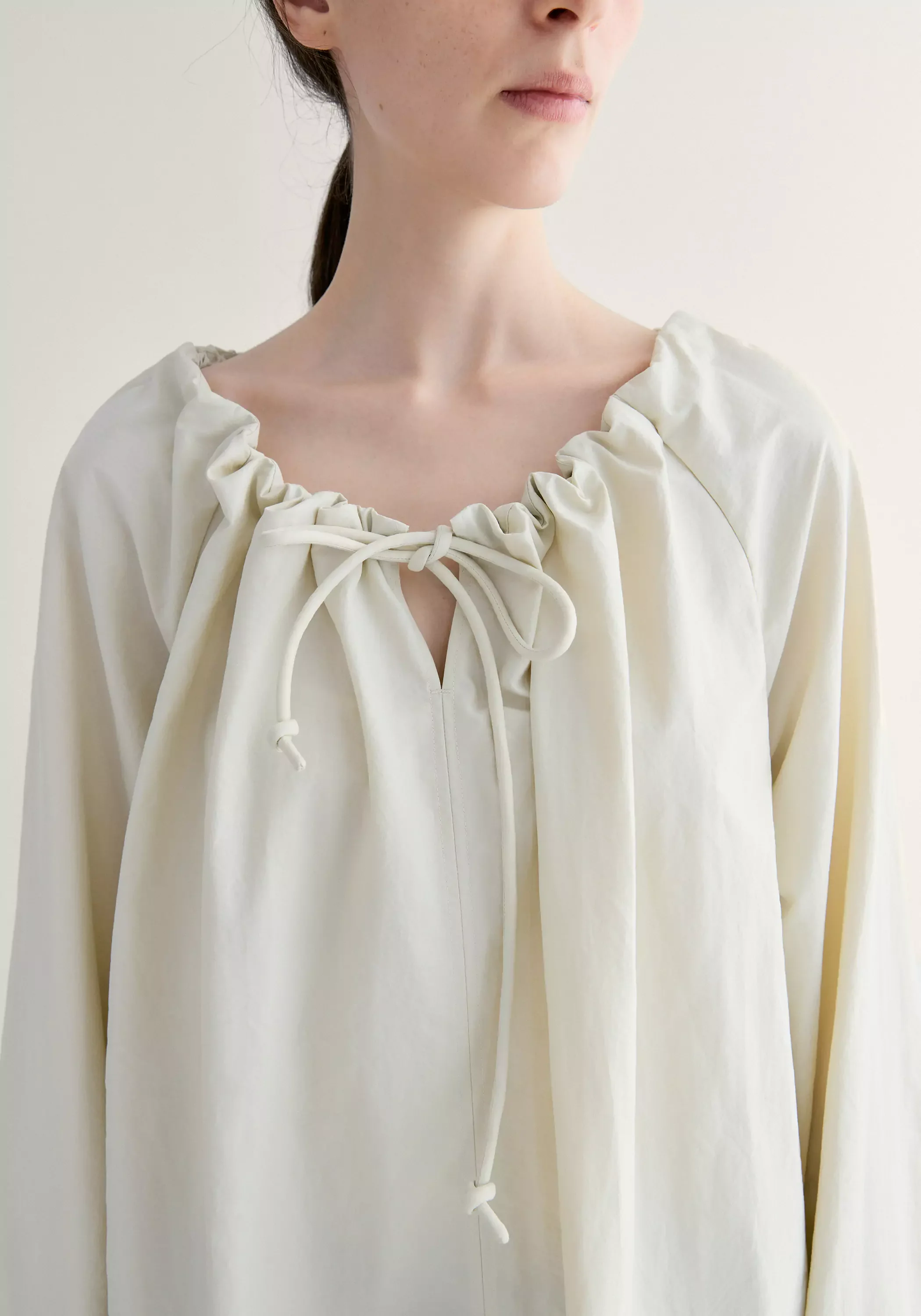 Relaxed Gathered Blouse - Image 8