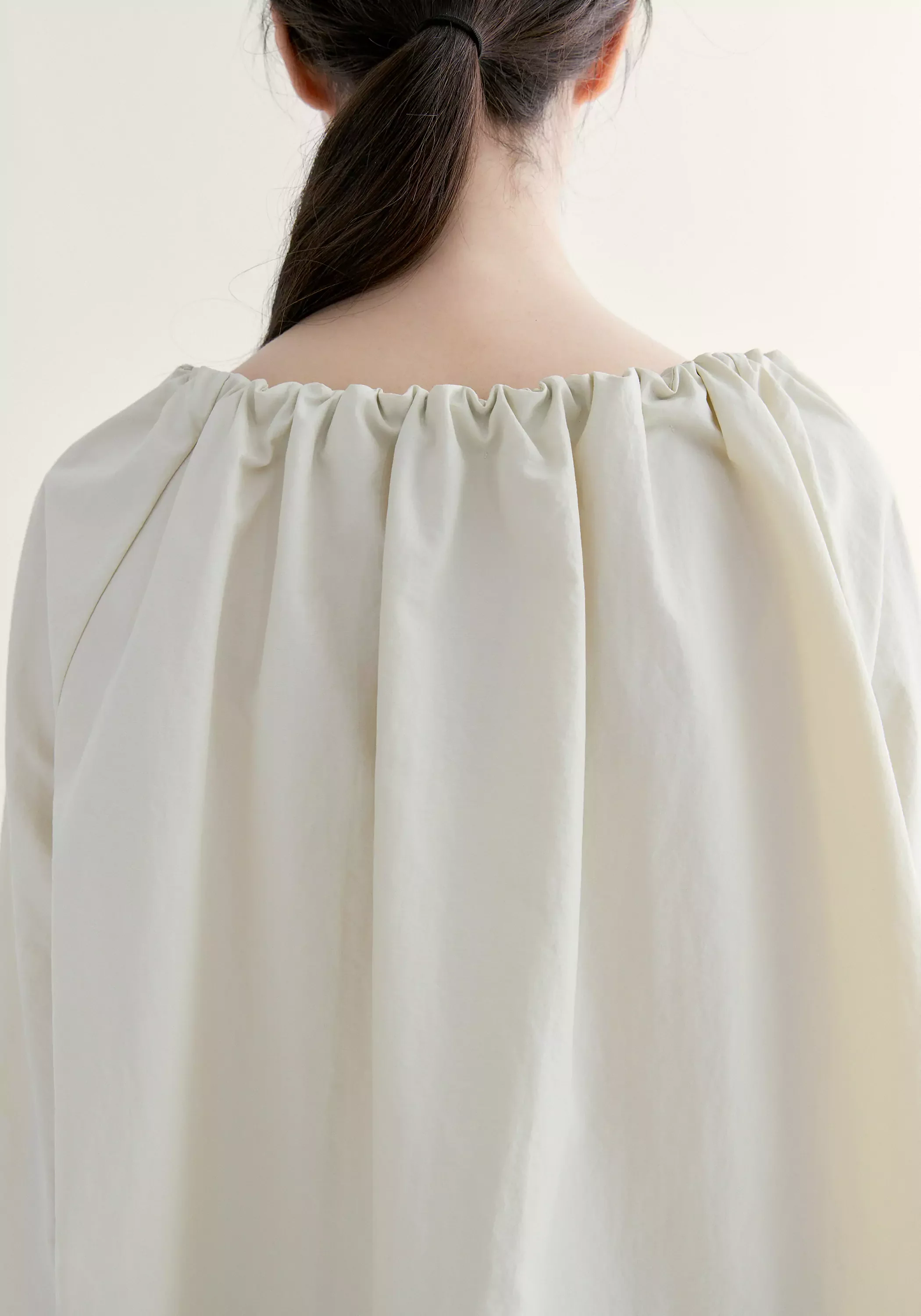 Relaxed Gathered Blouse - Image 9