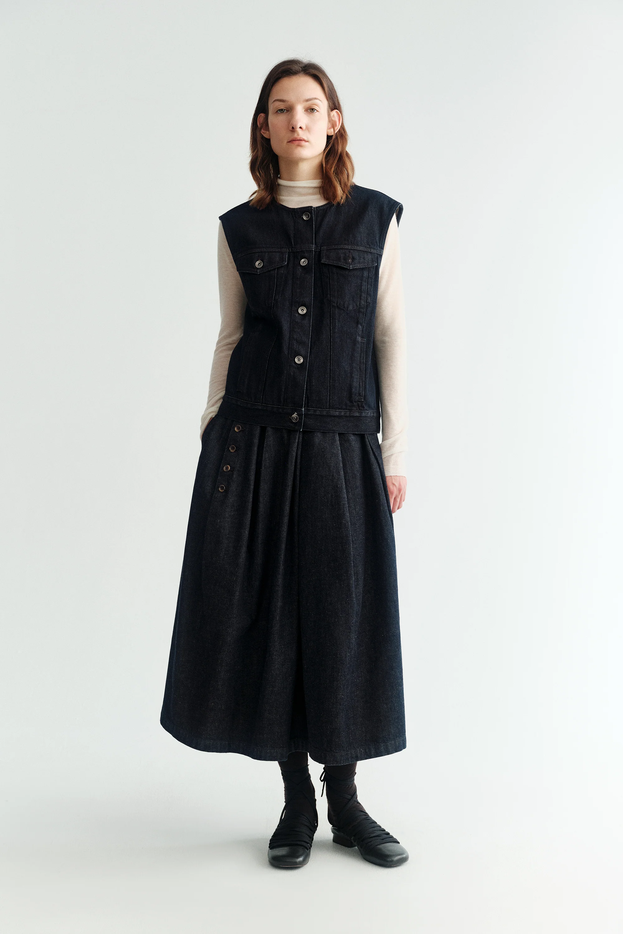 Retro Denim Vest - Image 8