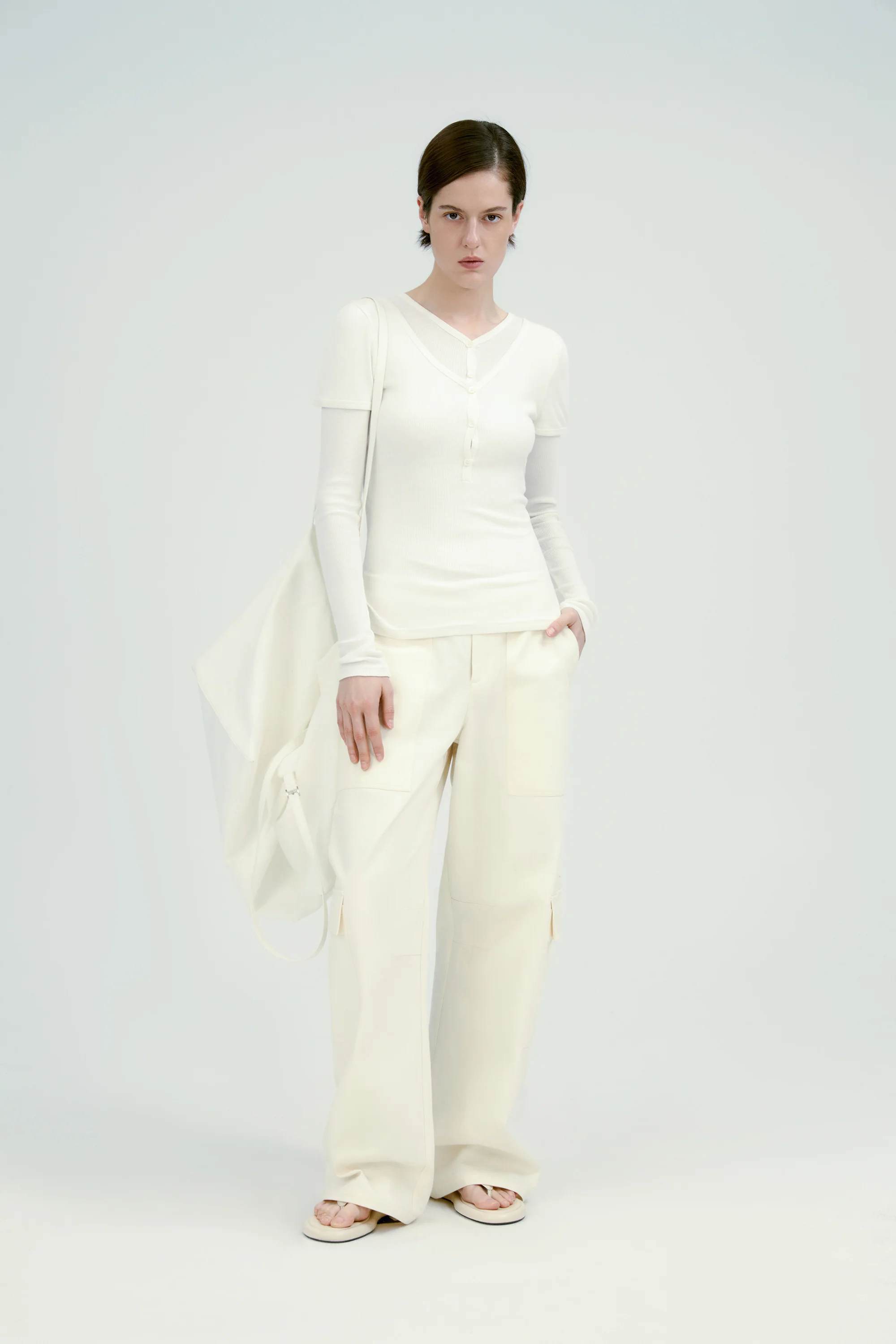 Ribbed Jersey T-shirt - Image 17