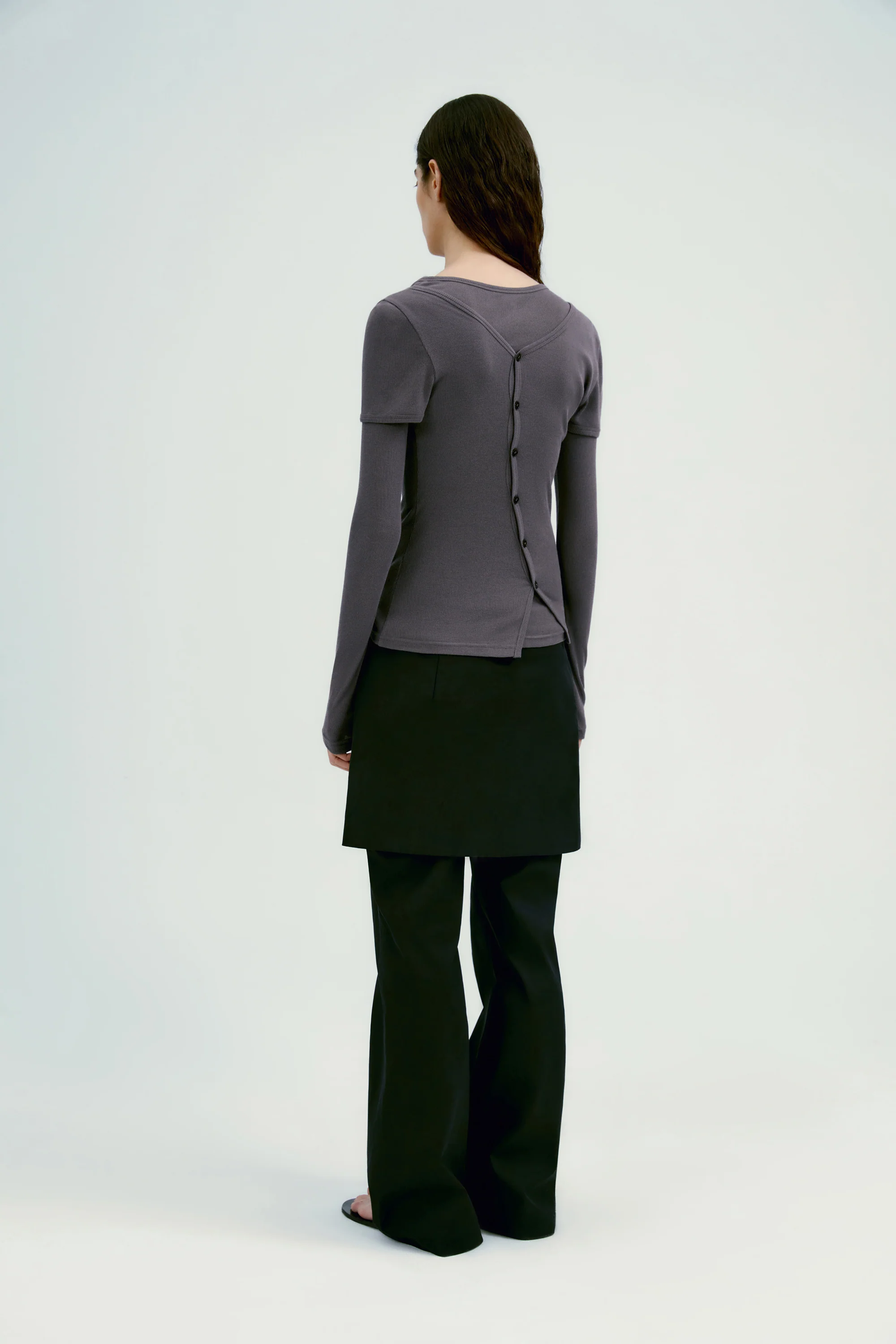 Ribbed Jersey T-shirt - Image 8