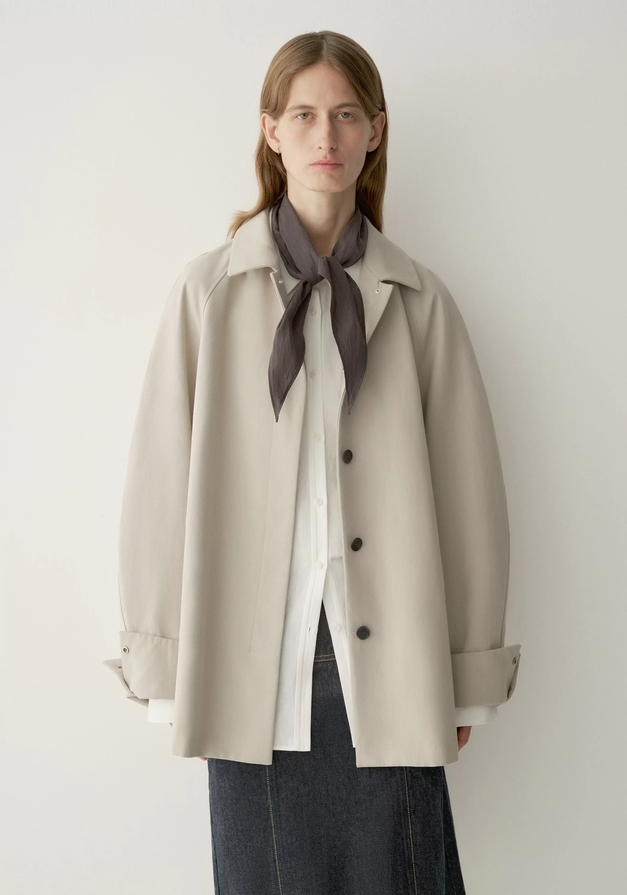 Sculptural Trench Coat - Image 14