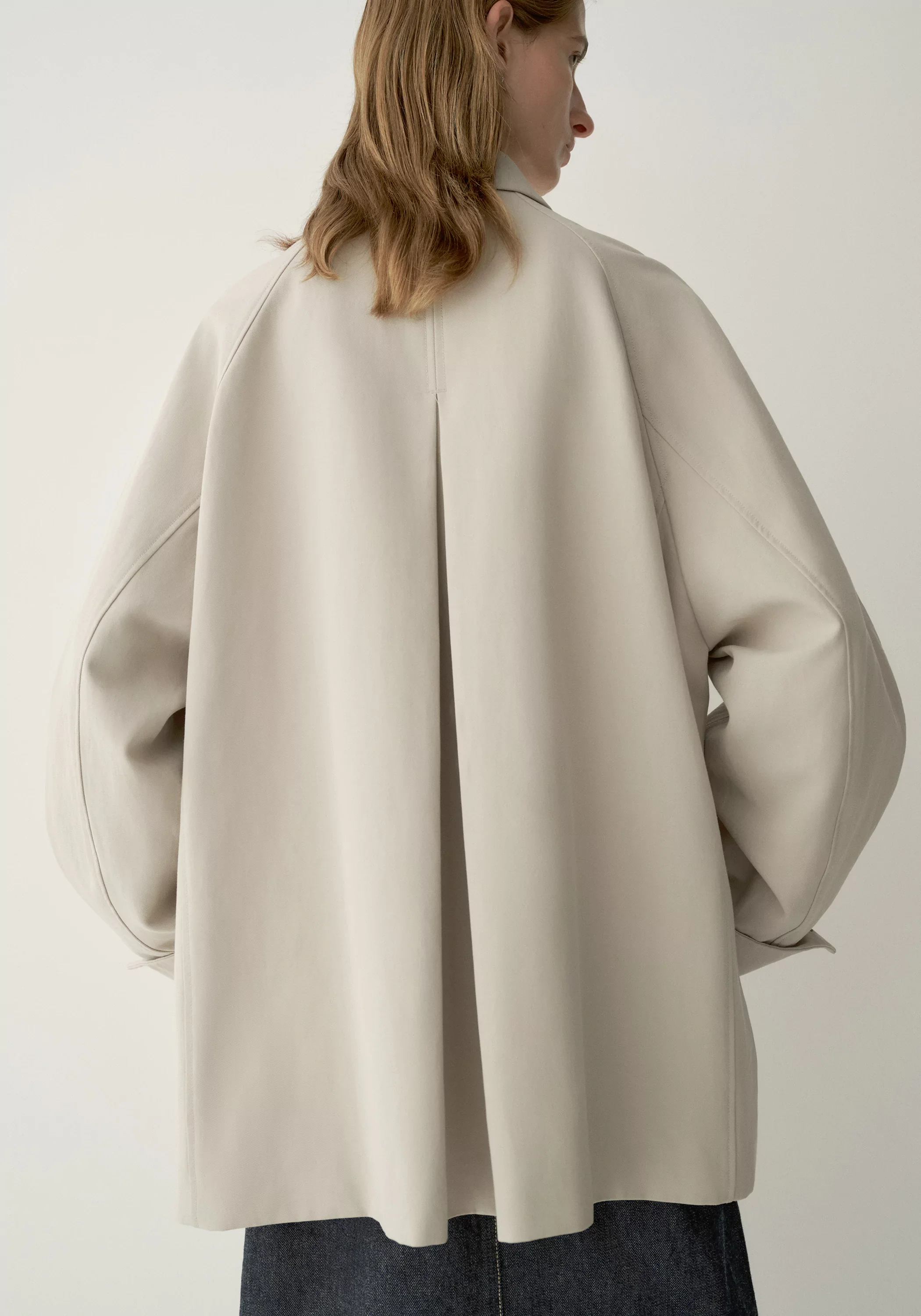 Sculptural Trench Coat - Image 15