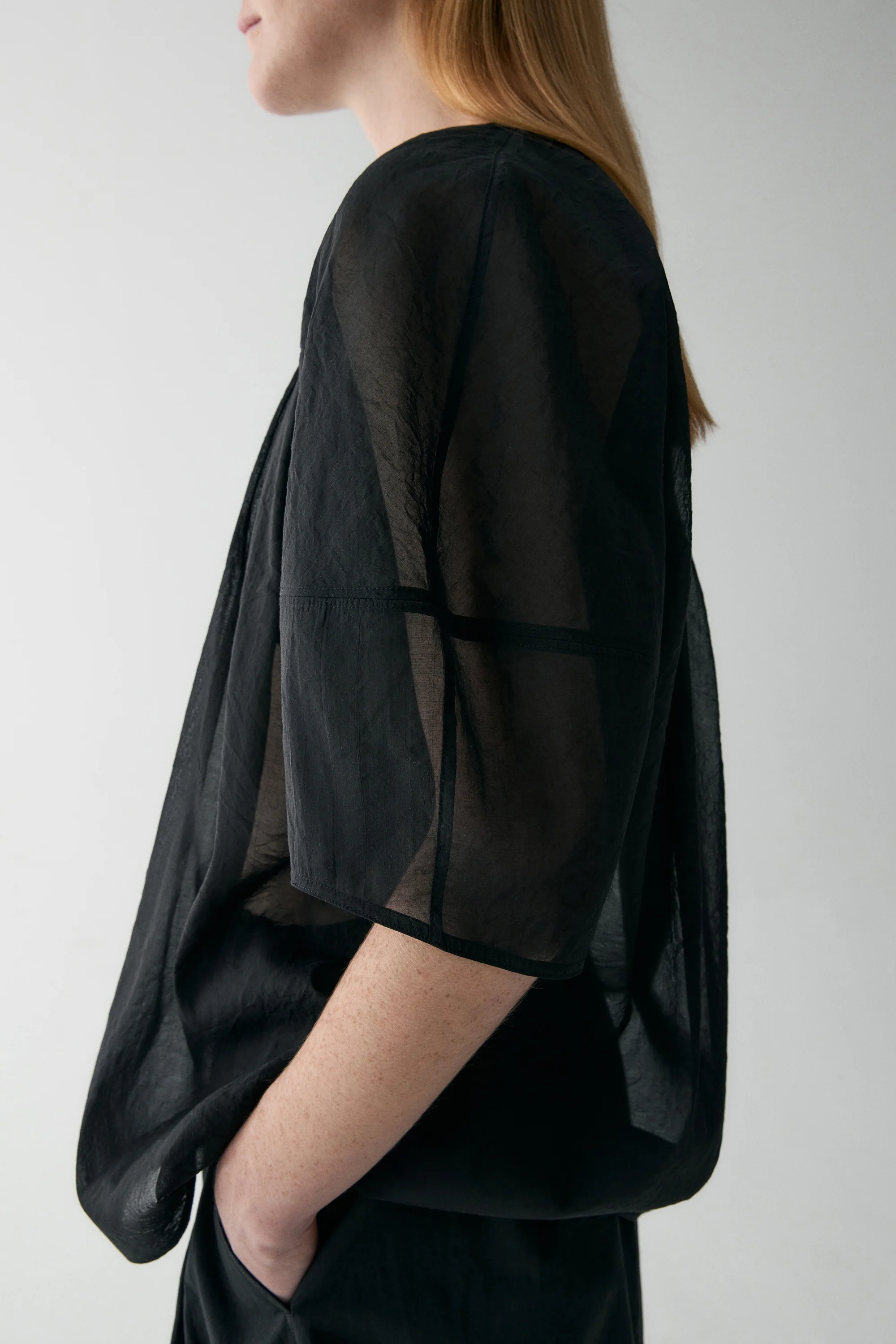 See-through Cotton Top - Image 12