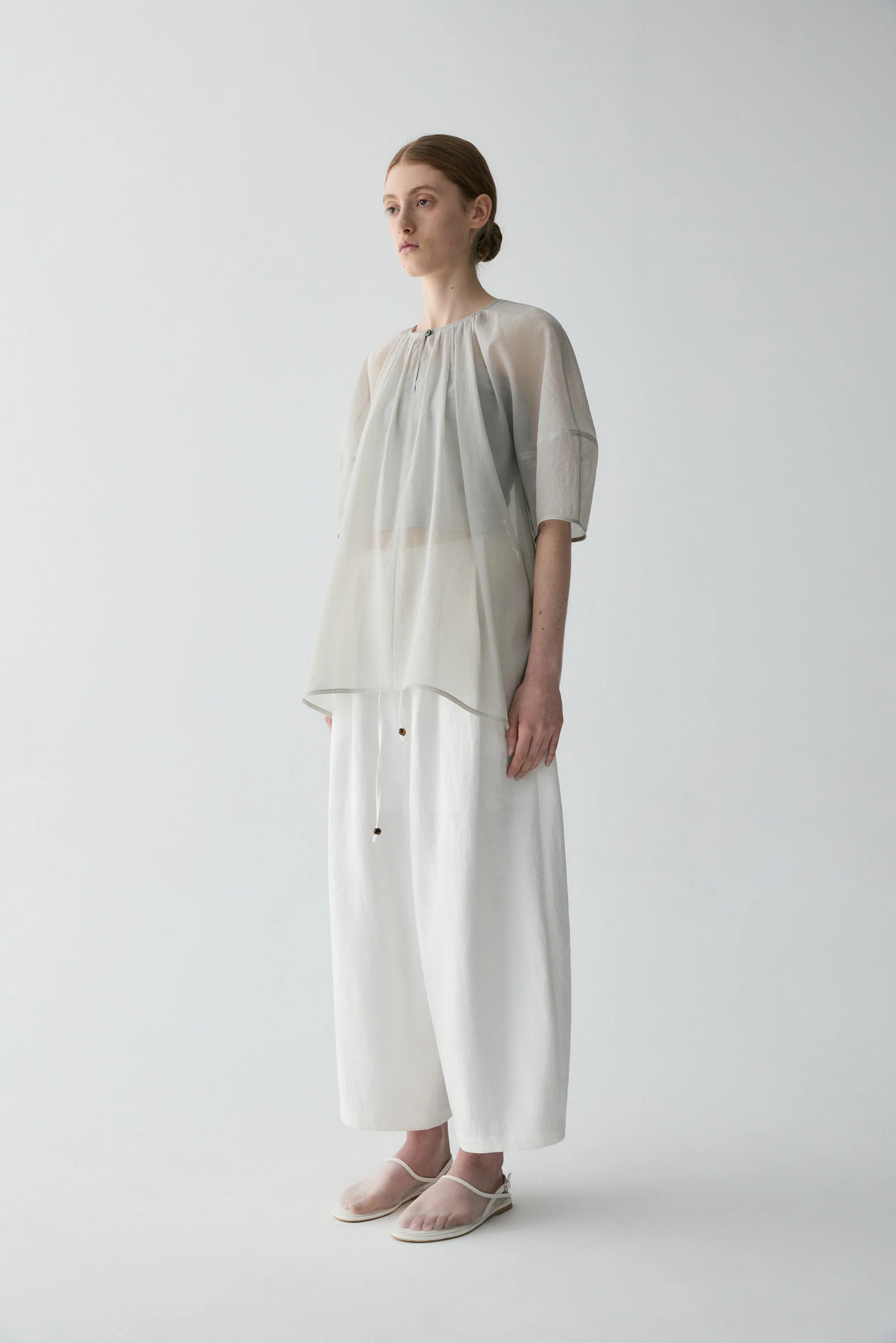 See-through Cotton Top - Image 17