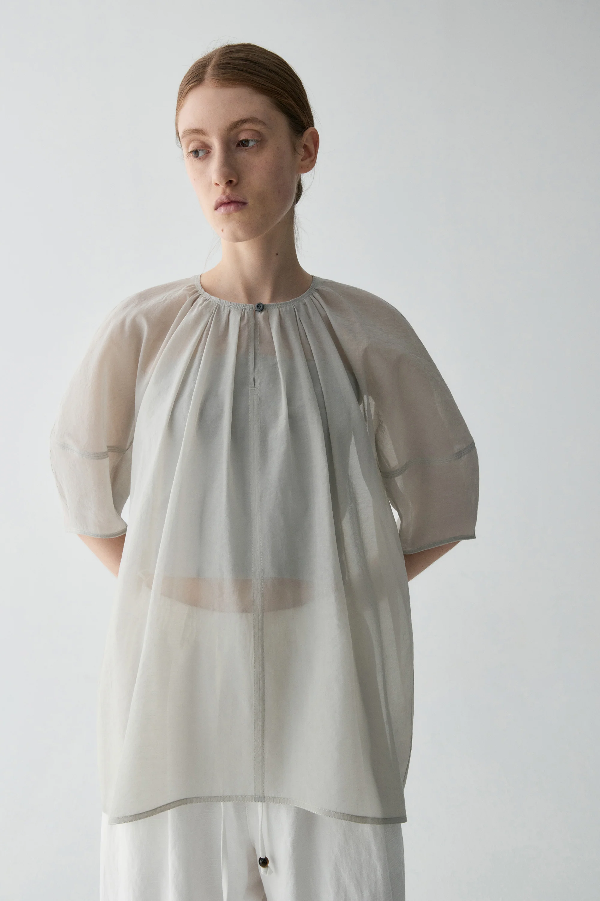 See-through Cotton Top - Image 18