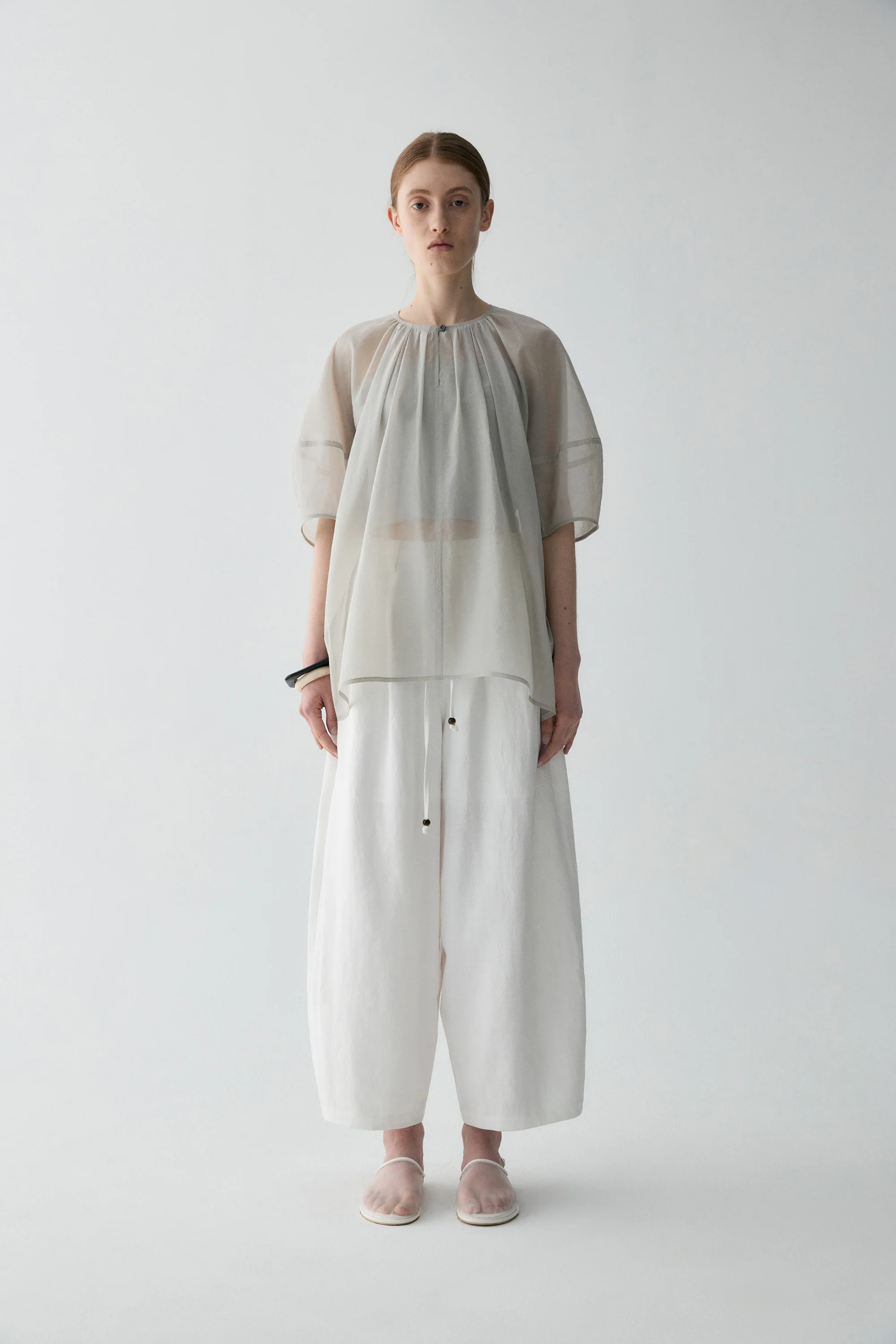 See-through Cotton Top - Image 2