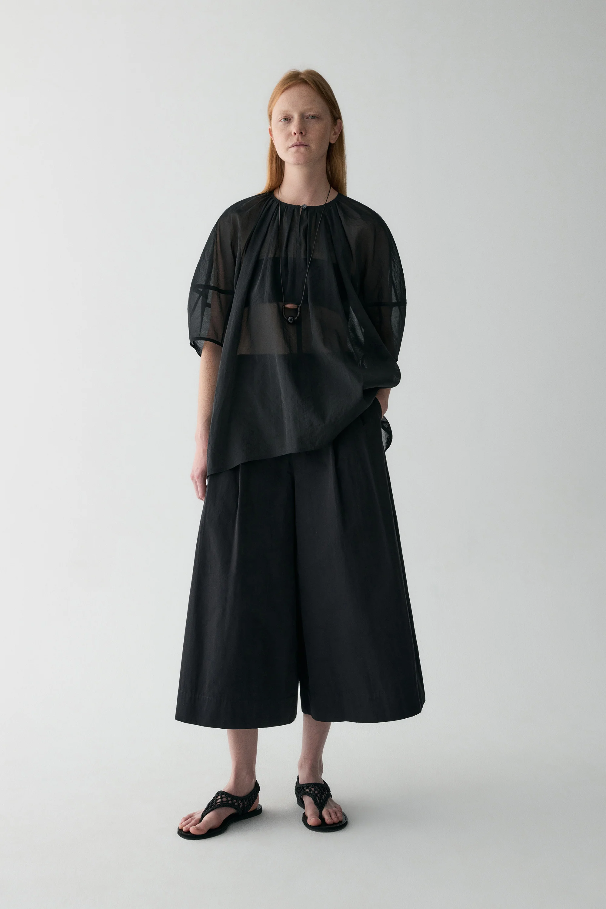See-through Cotton Top - Image 4