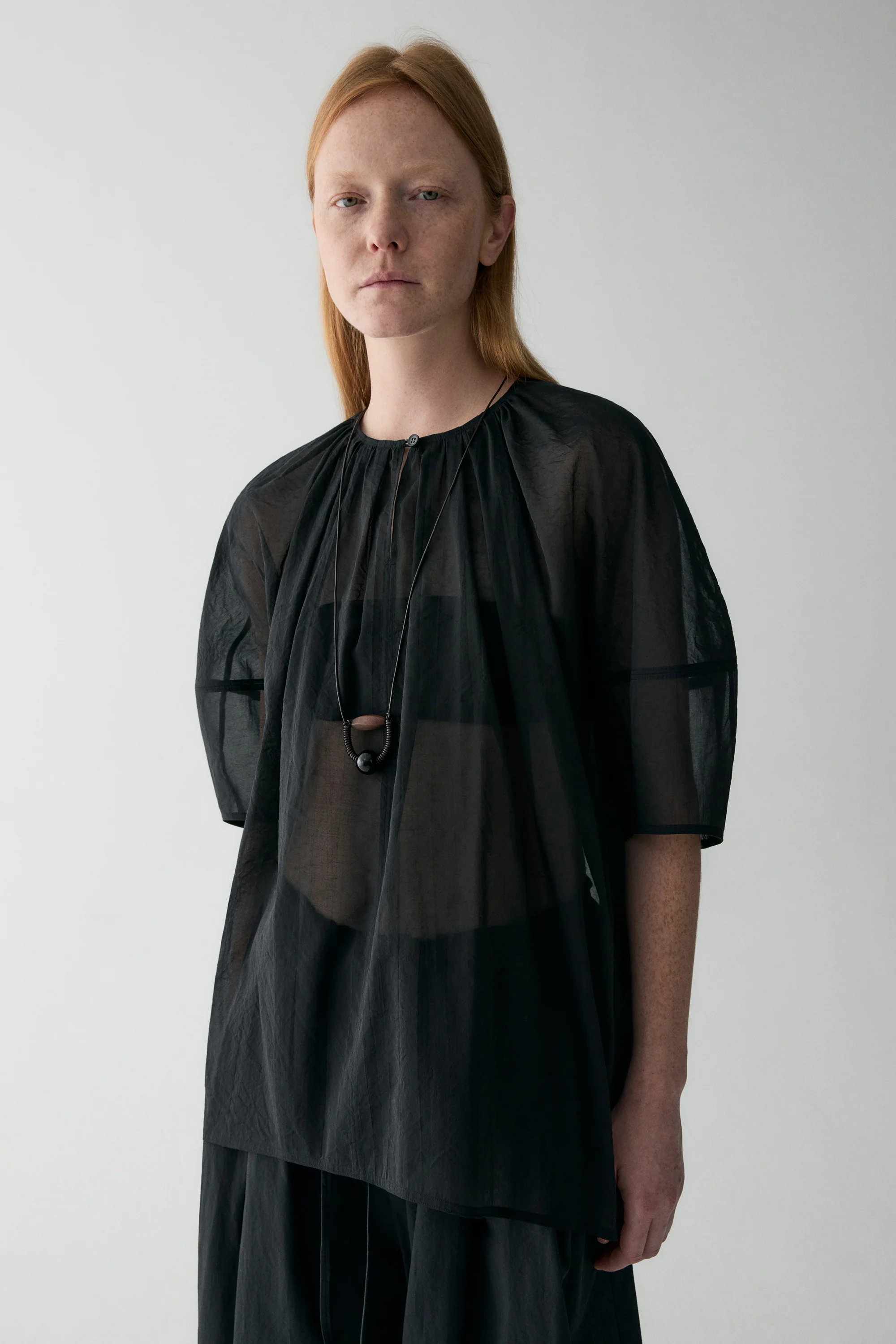 See-through Cotton Top - Image 9