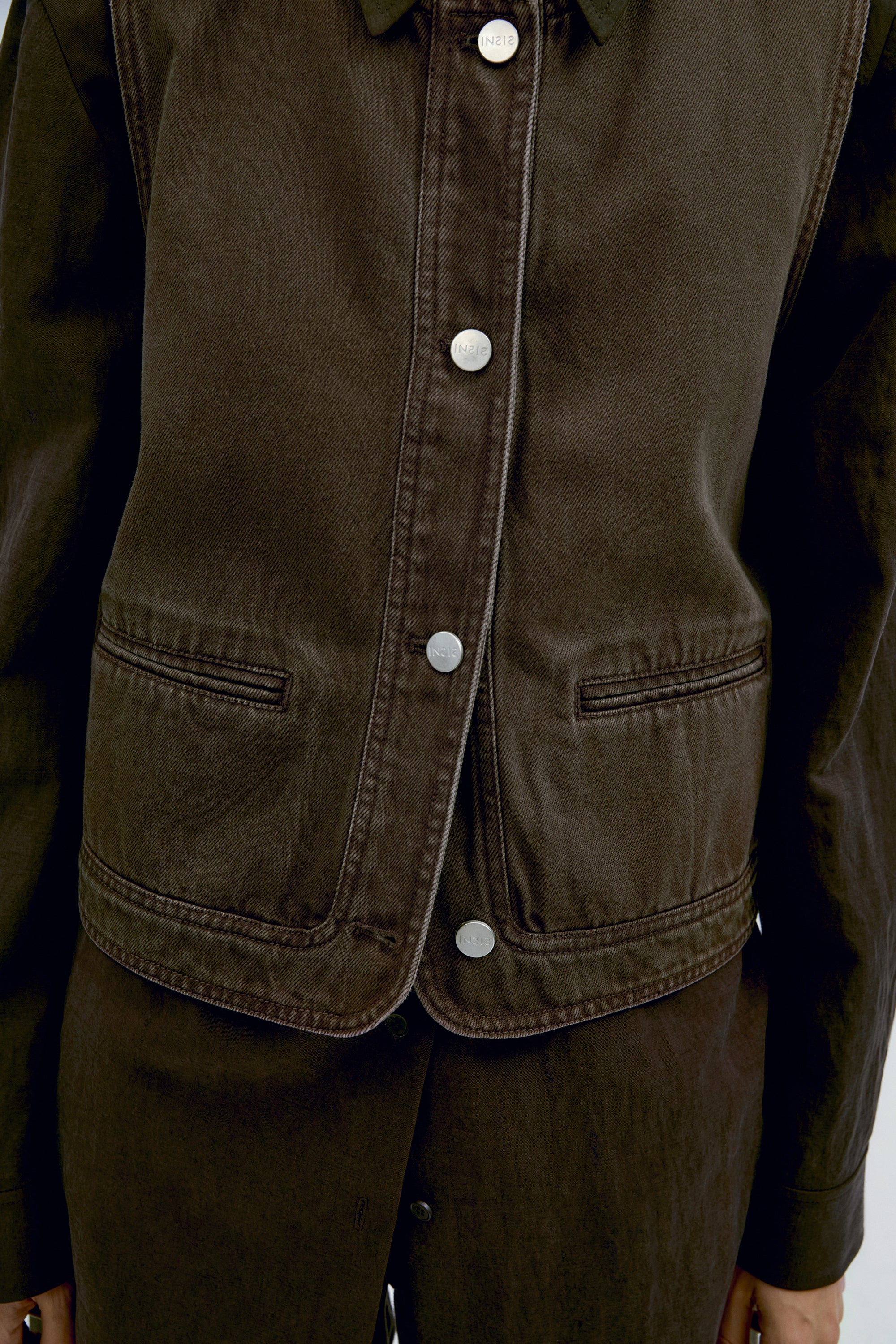 Short Denim Vest - Image 16