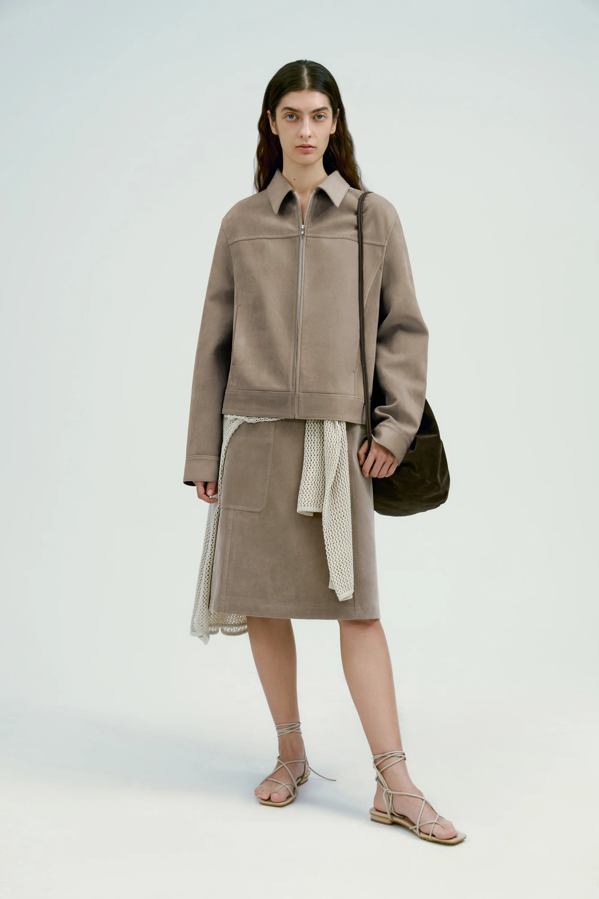 Short Suede Jacket - Image 3