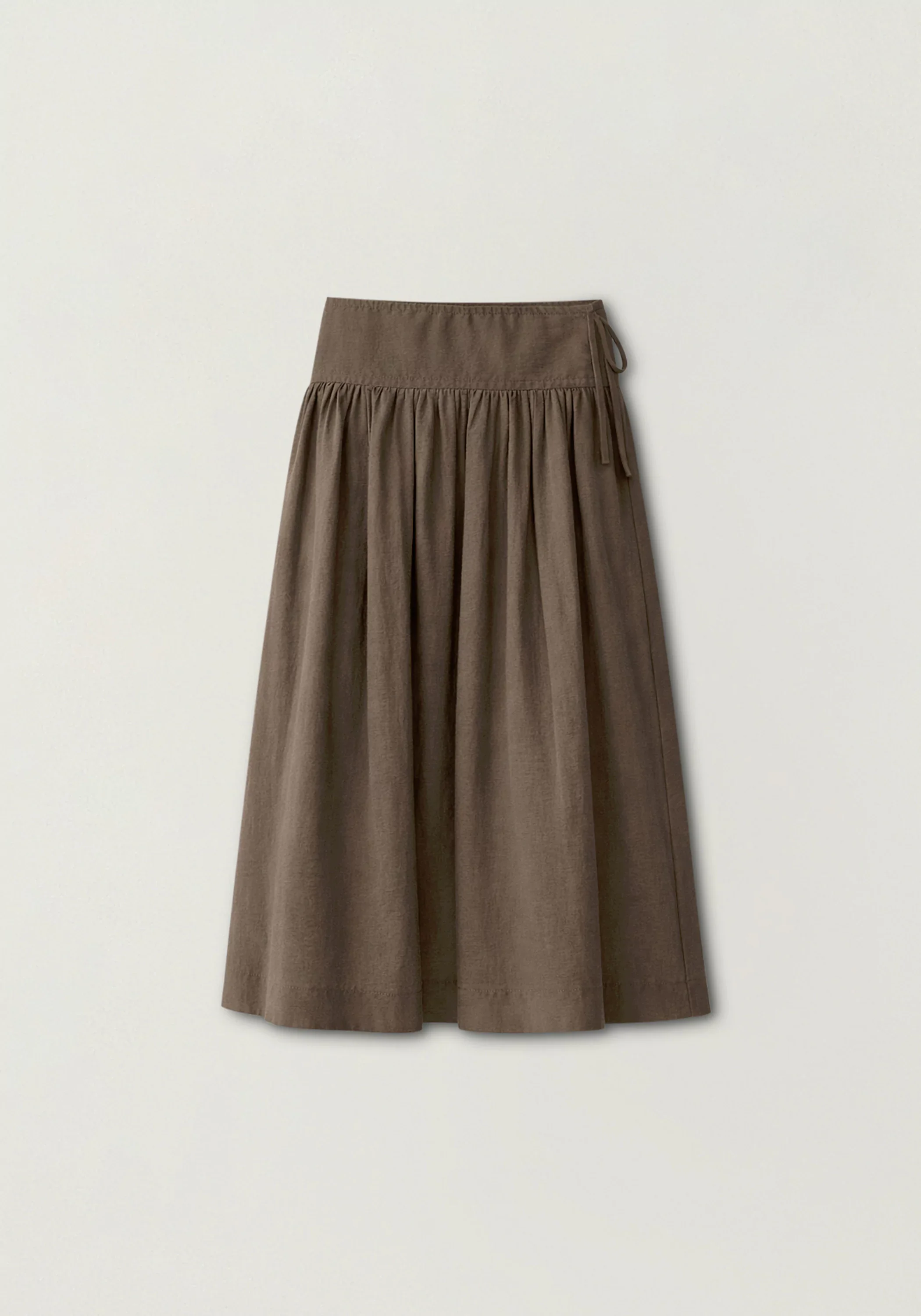 Side-drawstring A-Line Skirt - Image 2