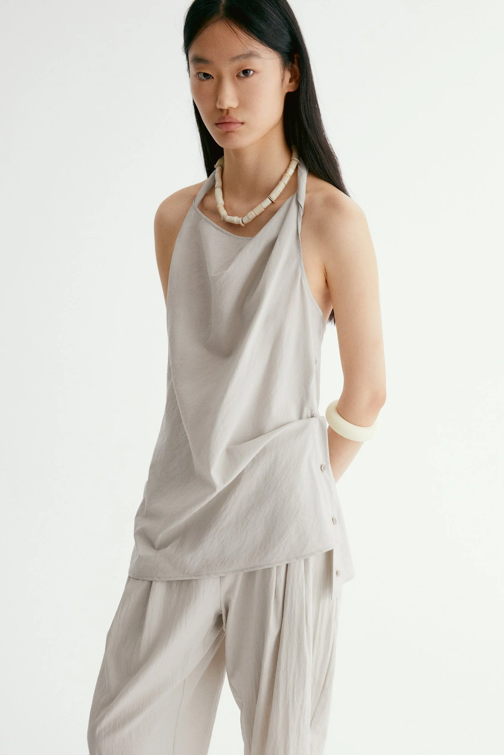 Side-slit Open-back Top - Image 13