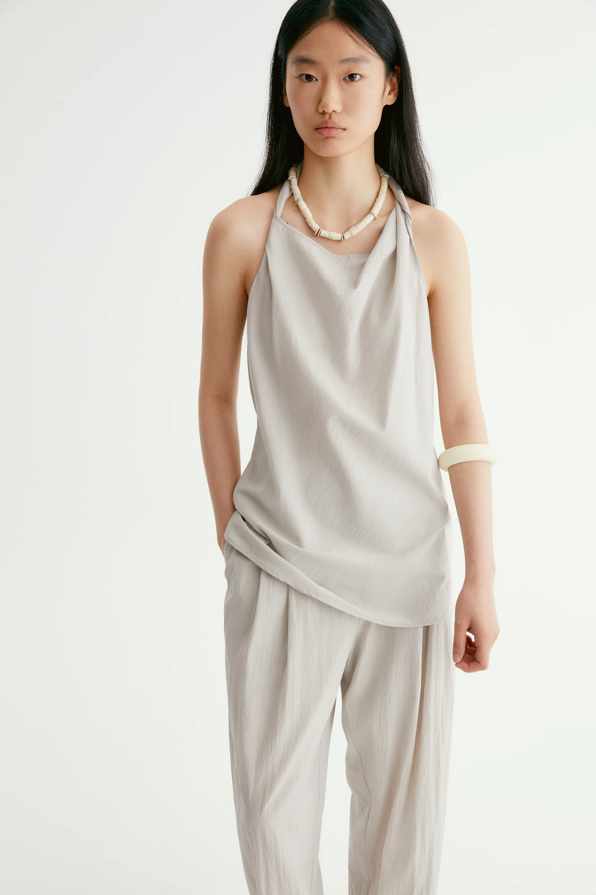 Side-slit Open-back Top - Image 9