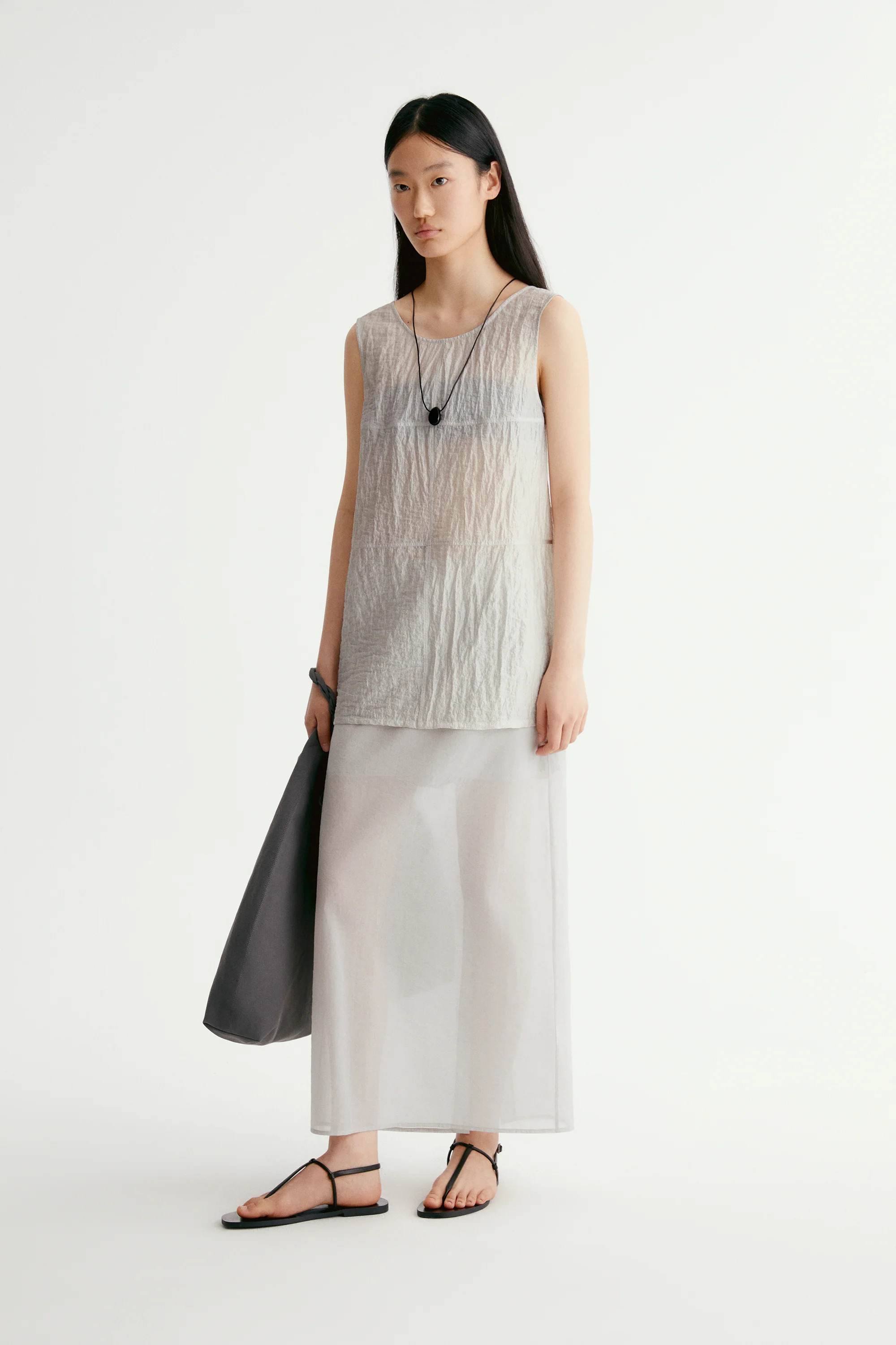 Silk See-through Vest - Image 10