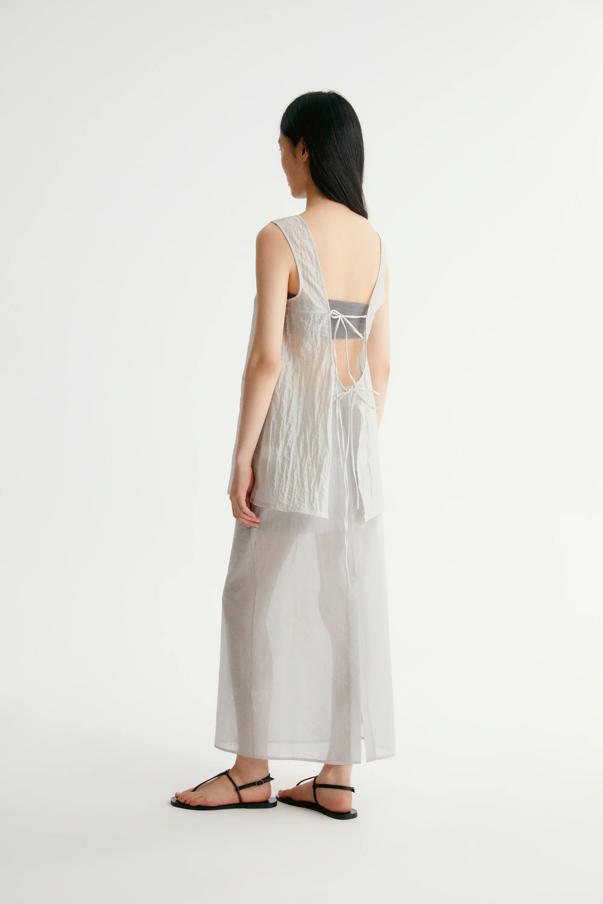 Silk See-through Vest - Image 11