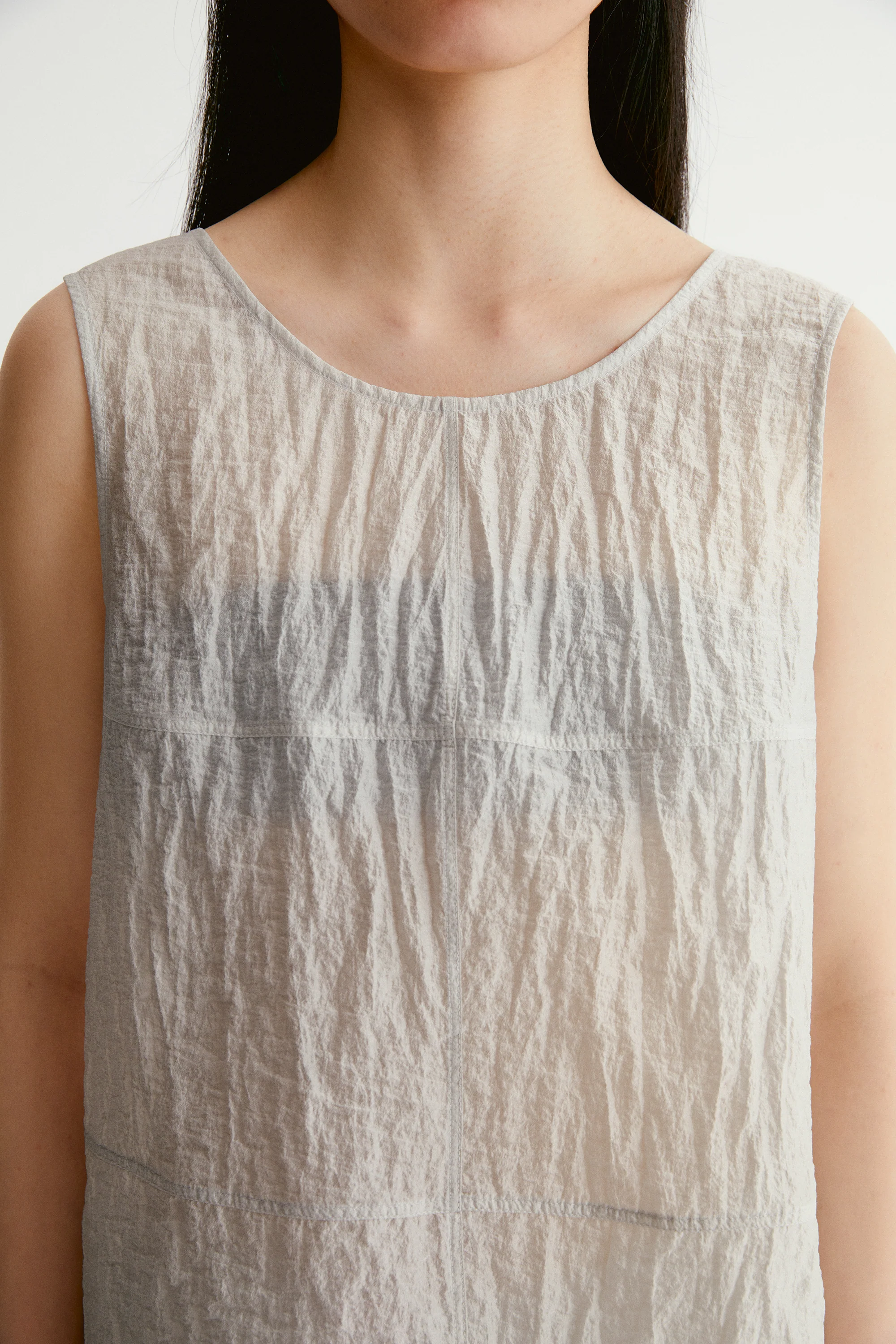 Silk See-through Vest - Image 14