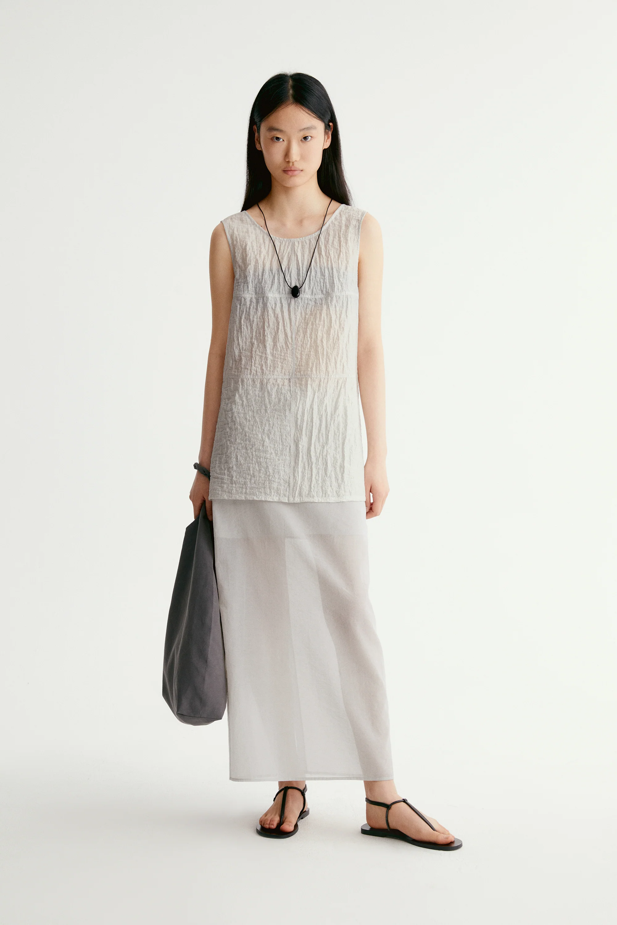 Silk See-through Vest - Image 9