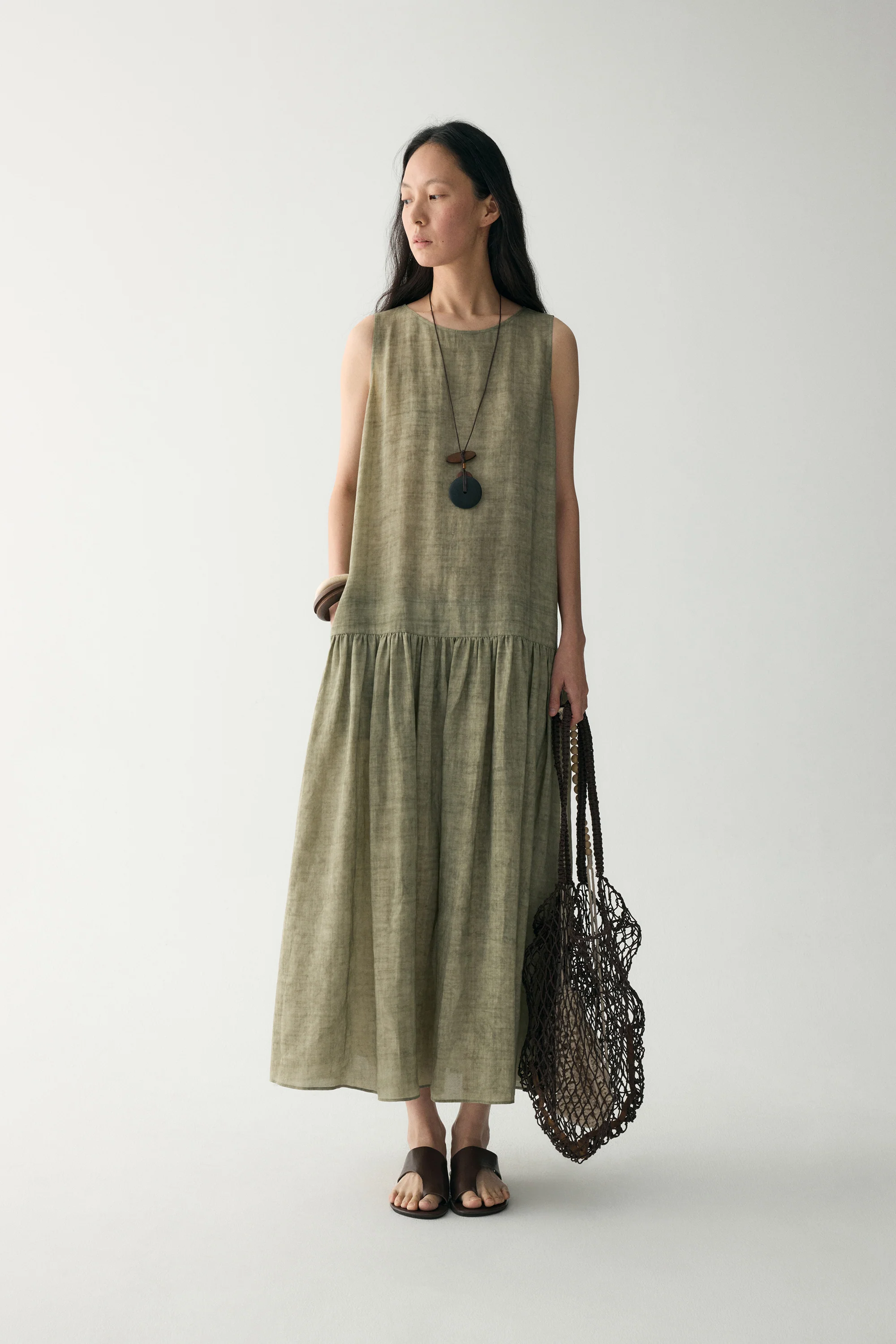 Sleeveless Maxi Dress - Image 3