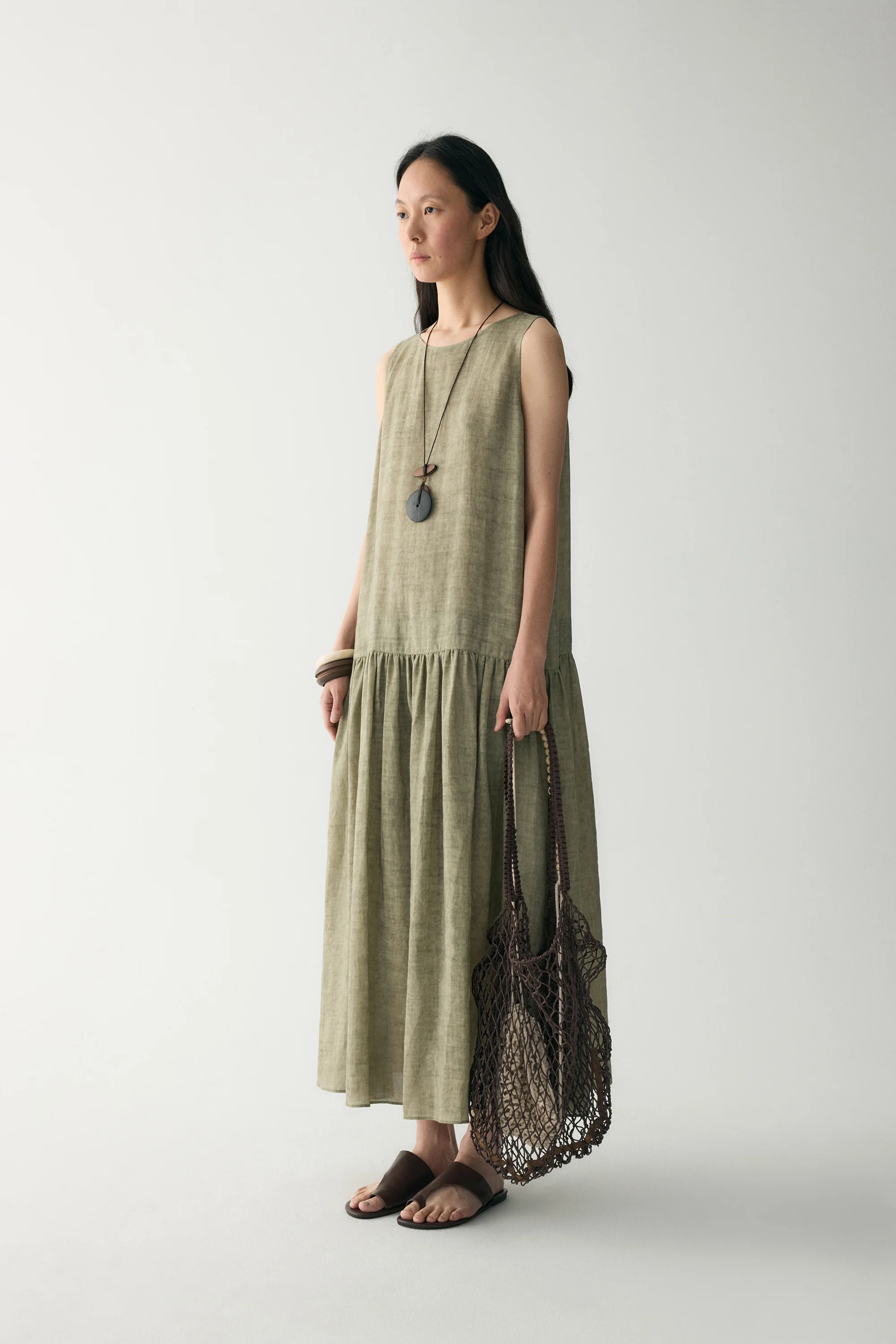 Sleeveless Maxi Dress - Image 4