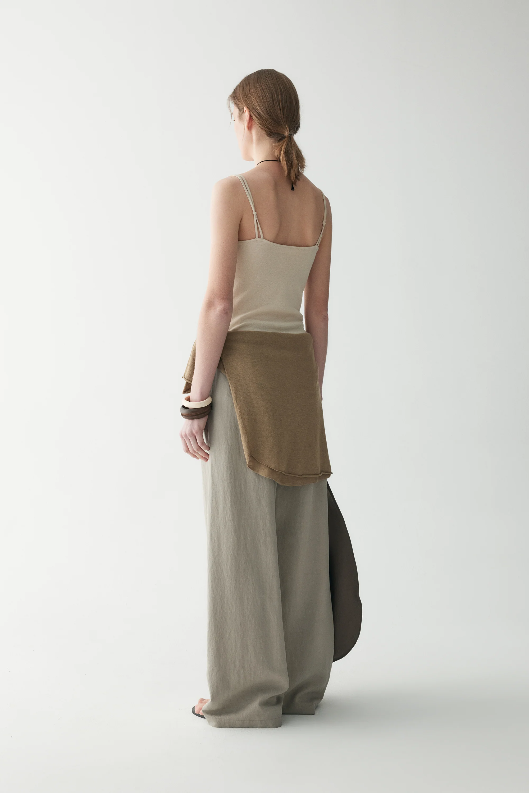 Slim Cotton-linen Top - Image 10
