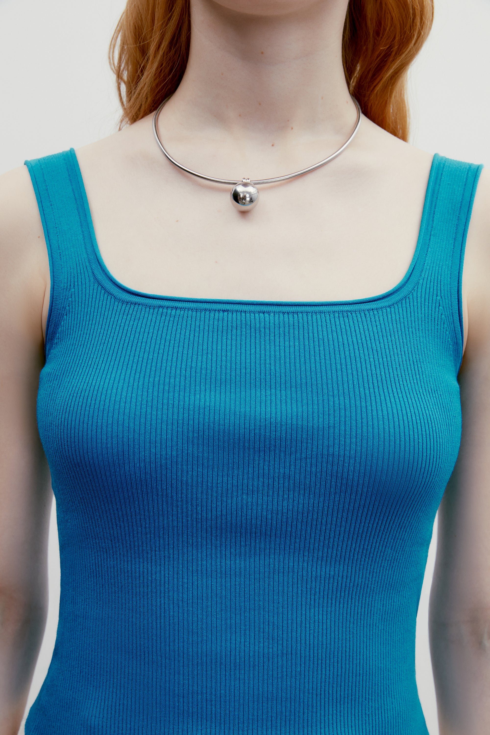 Square-neck Knitted Top - Image 18