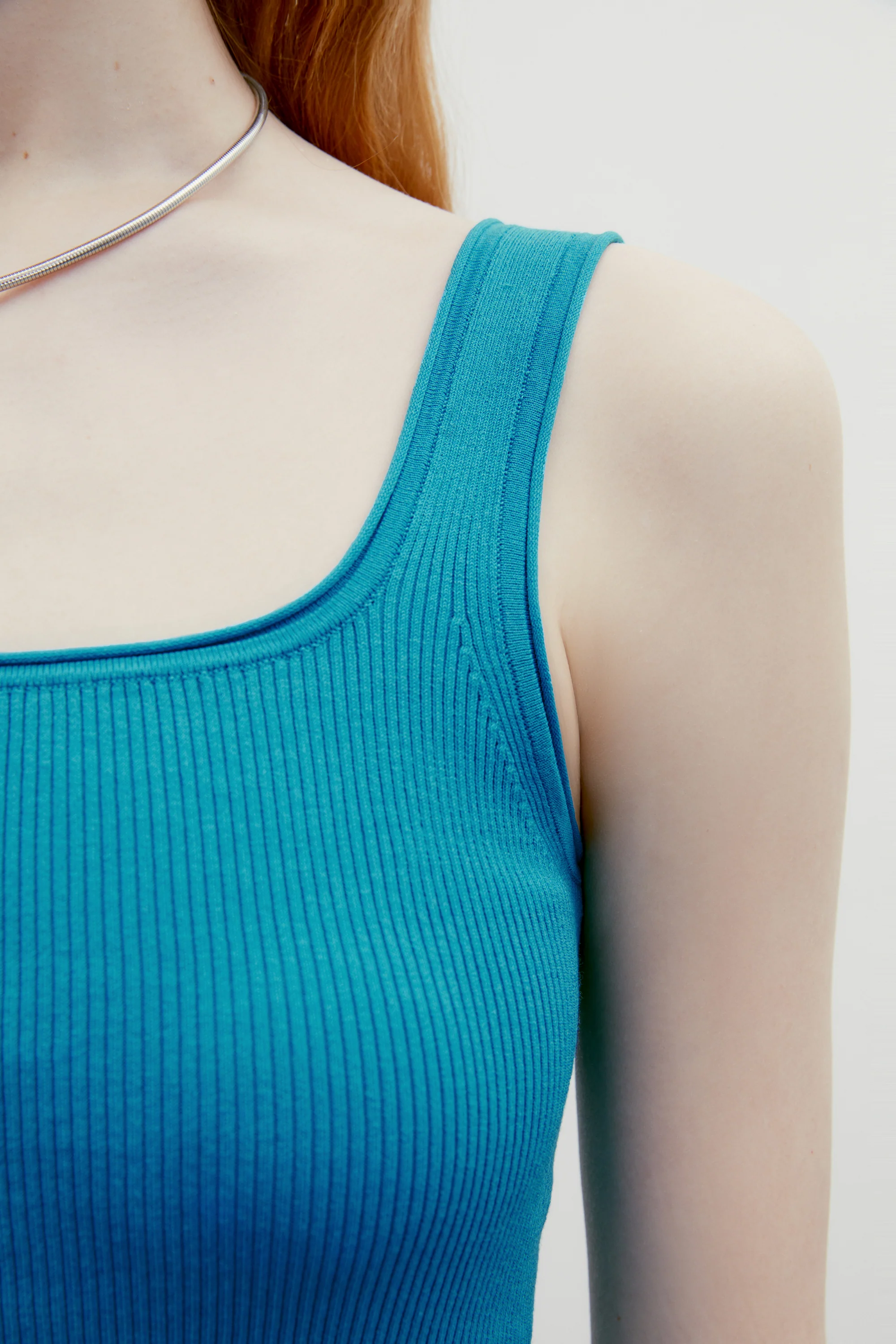 Square-neck Knitted Top - Image 19