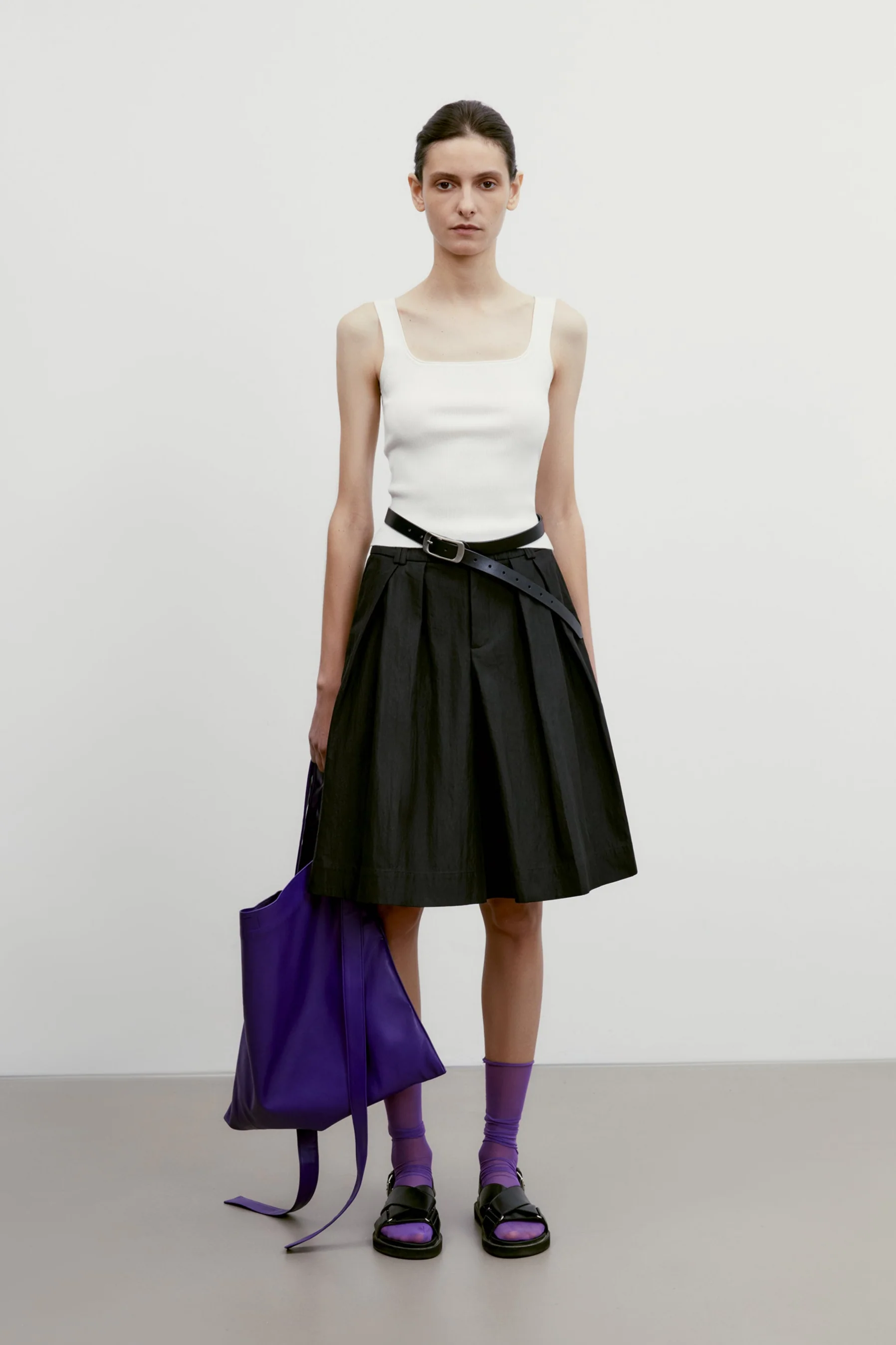 Square-neck Knitted Top - Image 5
