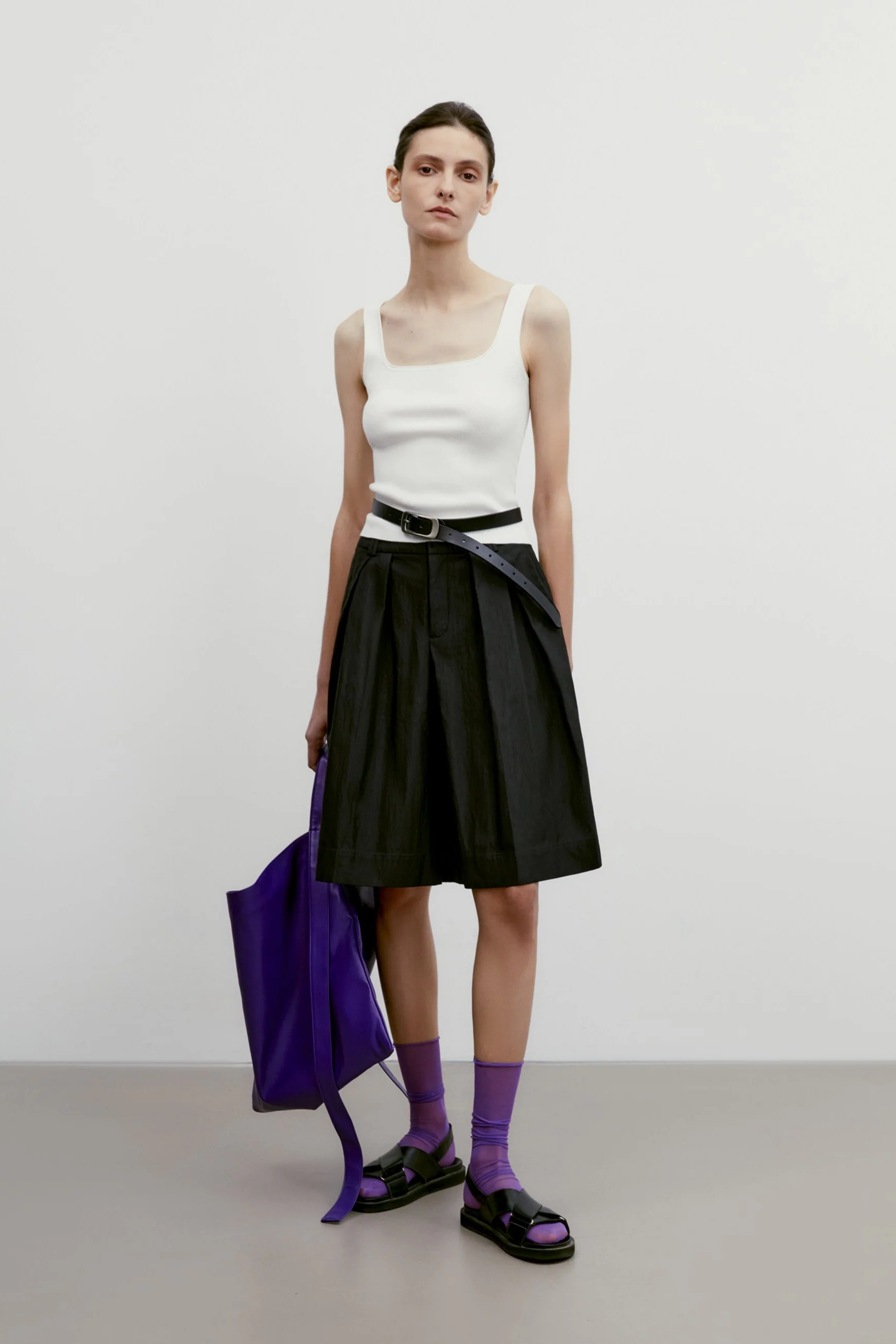 Square-neck Knitted Top - Image 6