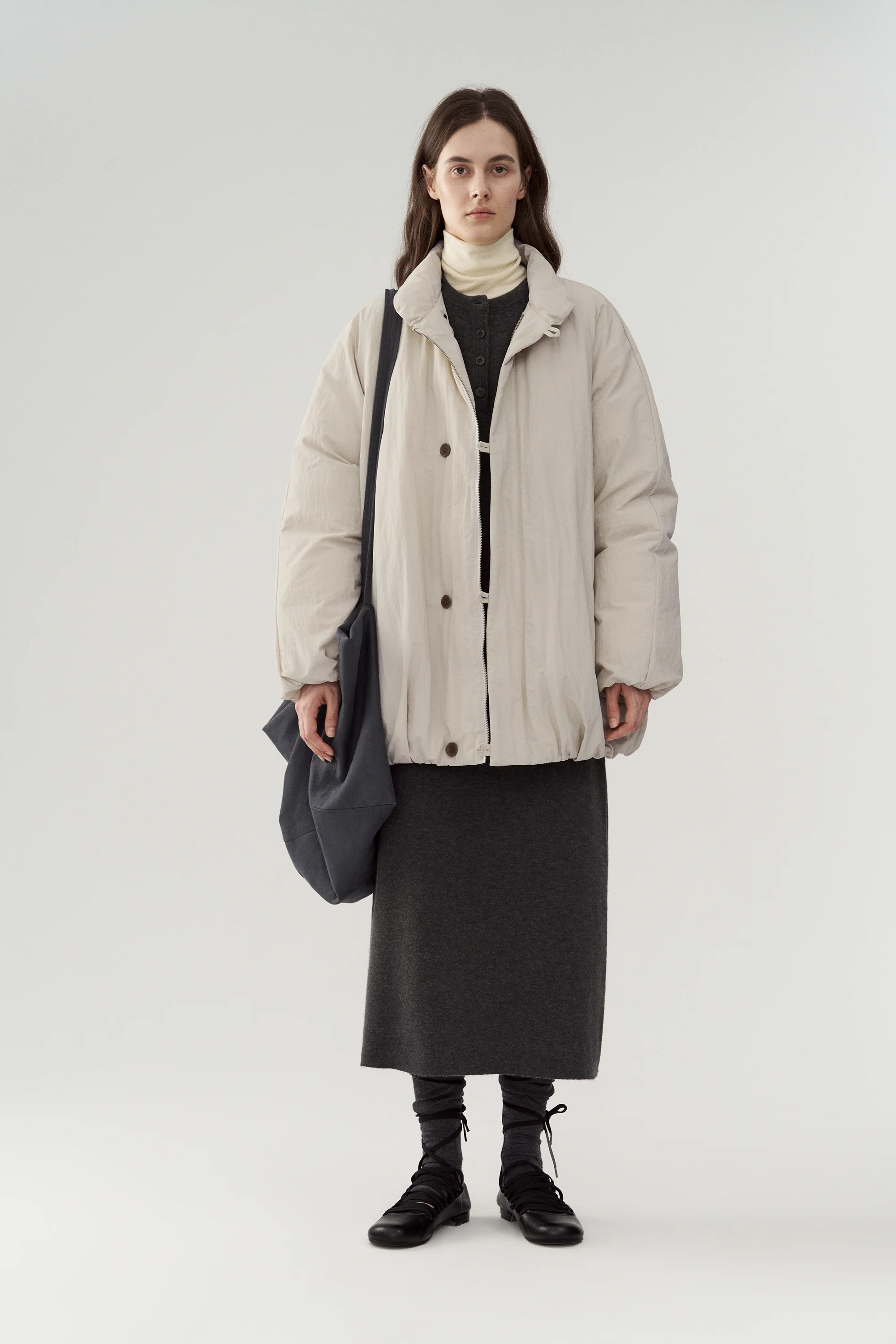 Boxy 90% Goose Down Coat - Image 17